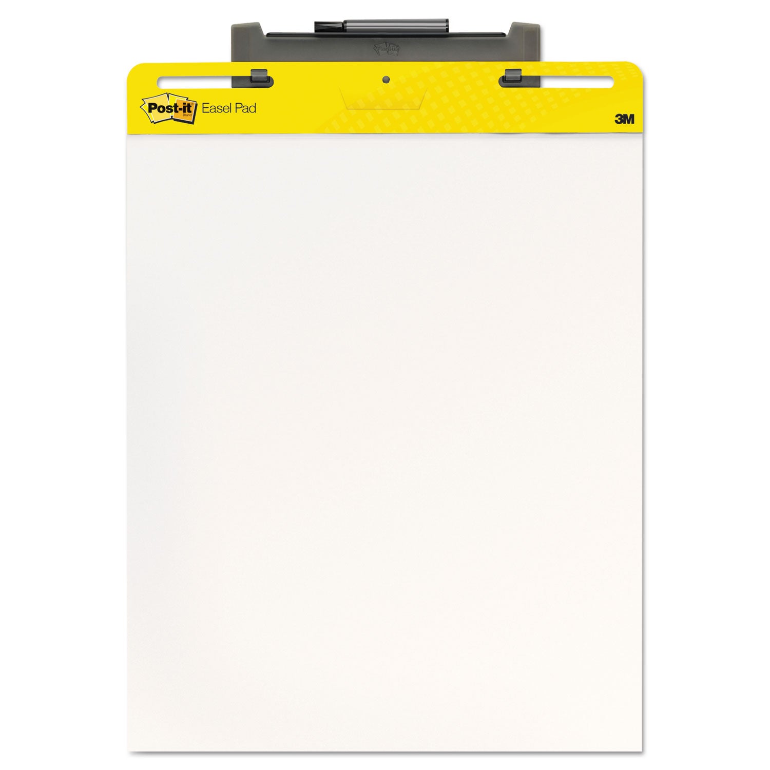 Post-it® Wall Easel, Adhesive Mount, Plastic, Smoke, 2/pack