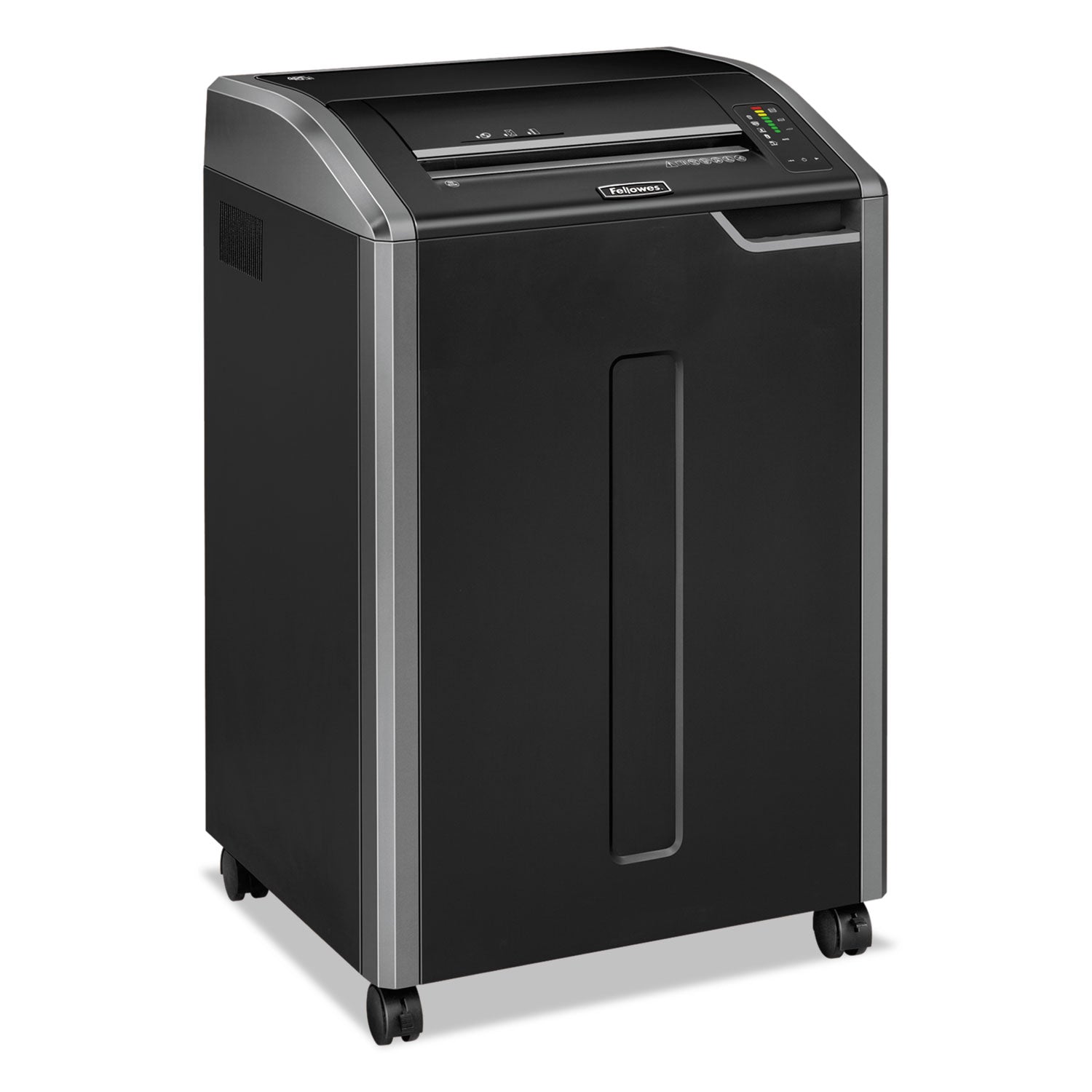 Fellowes® Powershred 485i 100% Jam Proof Strip-Cut Shredder, 38 Manual Sheet Capacity, Taa Compliant