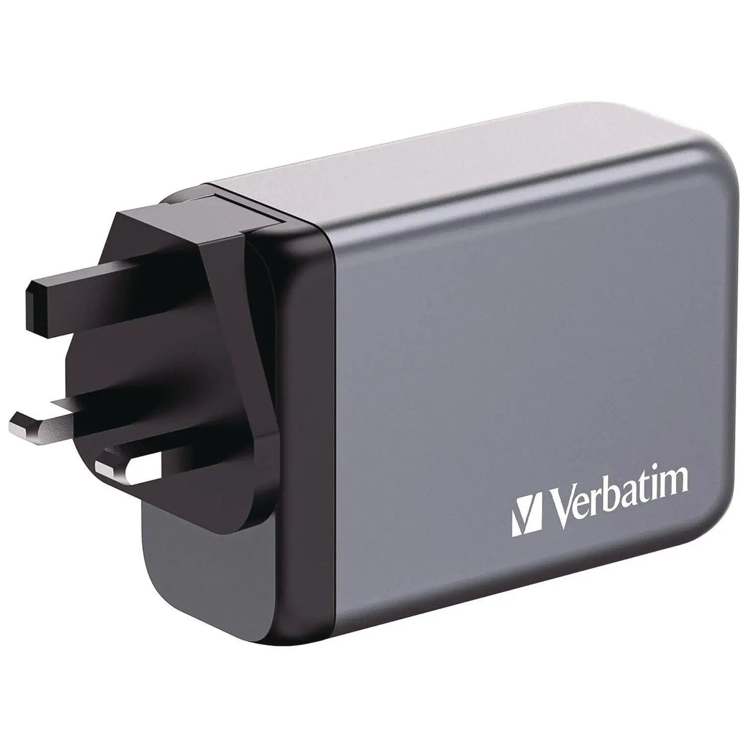 240 W 4-Port GaN Wall Charger, Black/Gray Verbatim® Flipcost