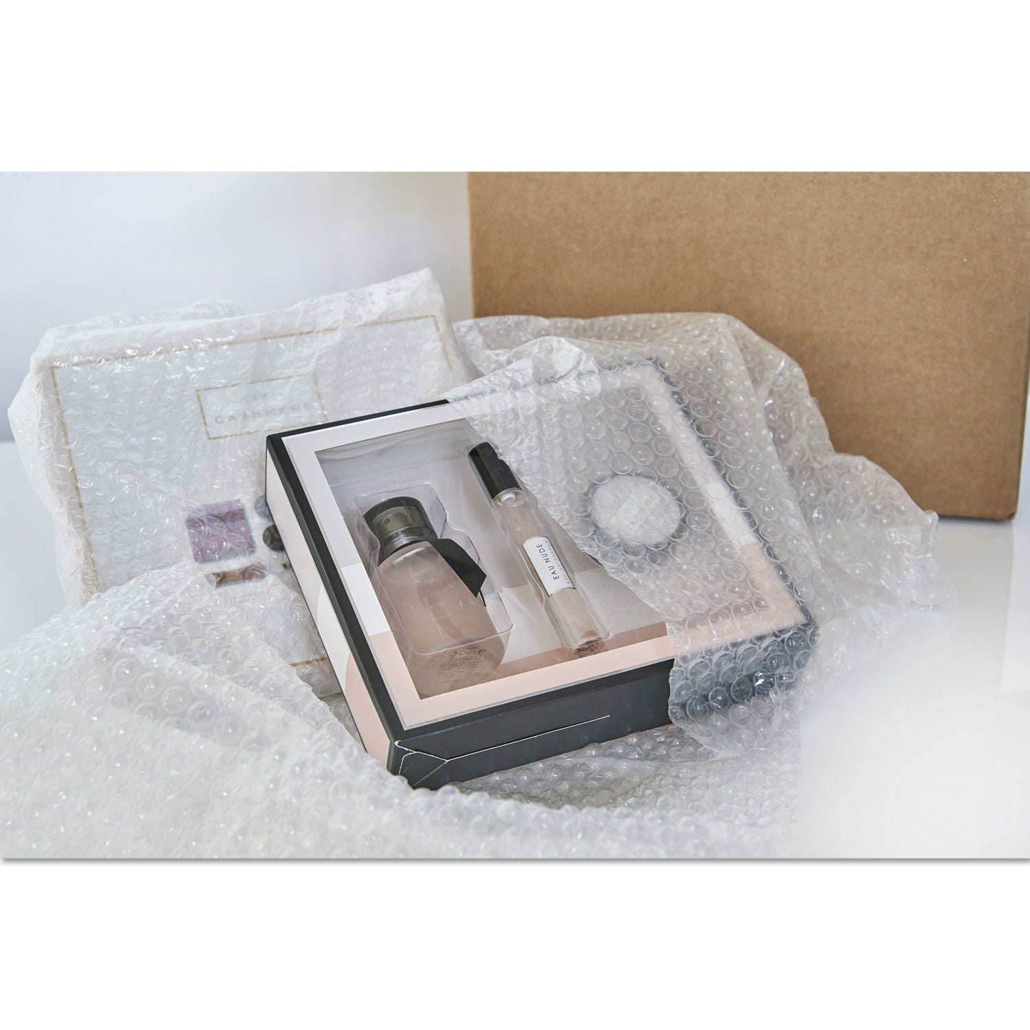 Sealed Air Recycled Bubble Wrap, Light Weight 0.31" Air Cushioning, 12" x 100 ft