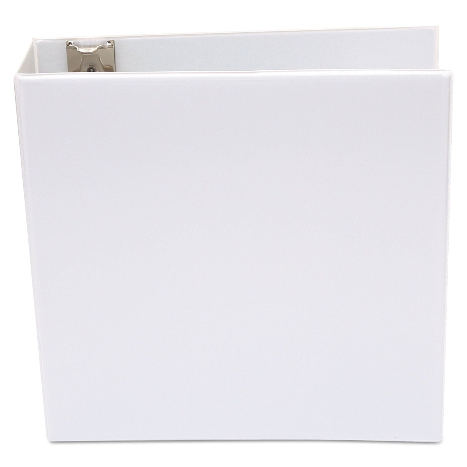 Universal® Economy Round Ring View Binder, 3 Rings, 3" Capacity, 11 X 8.5, White