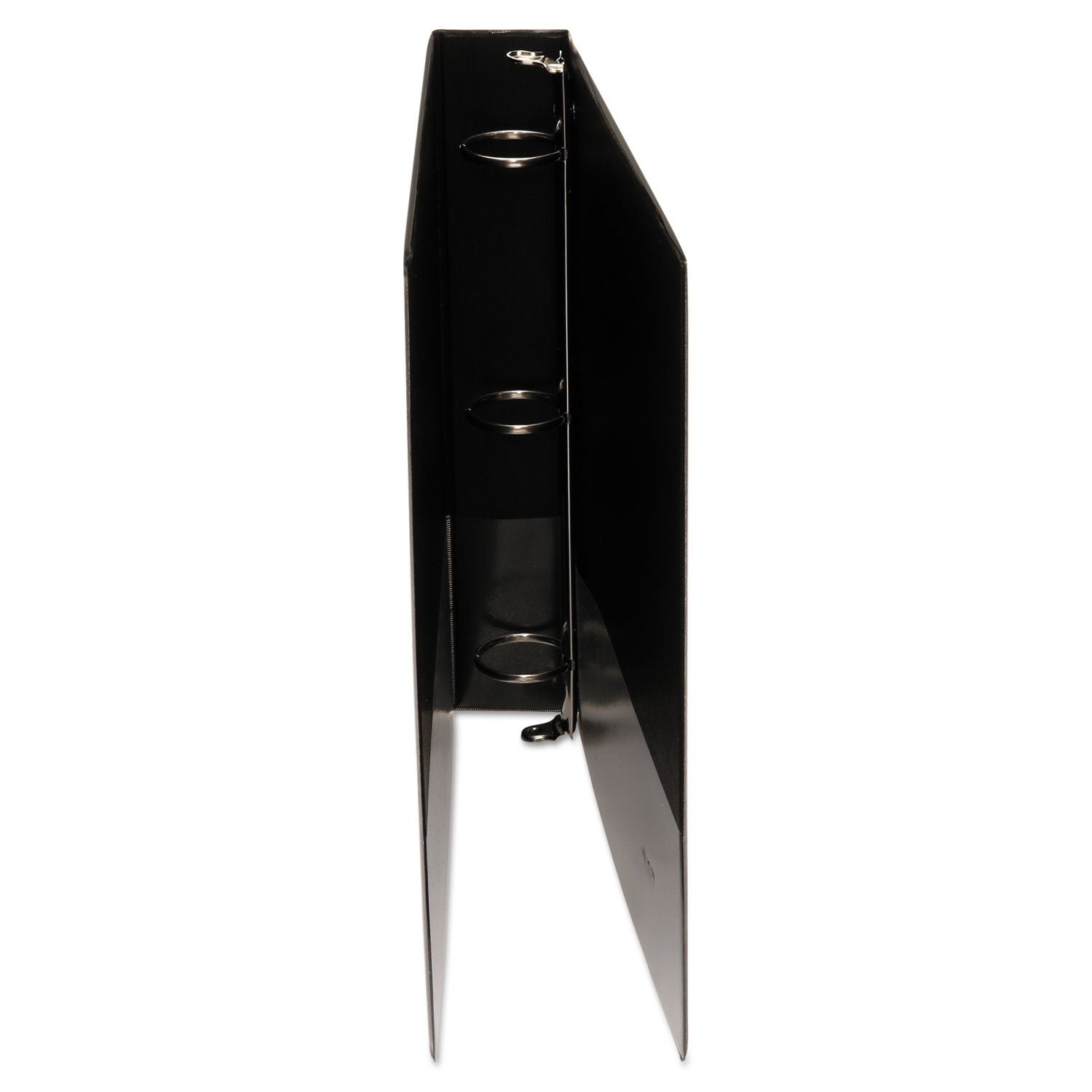 Universal® Economy Round Ring View Binder, 3 Rings, 1.5" Capacity, 11 X 8.5, Black