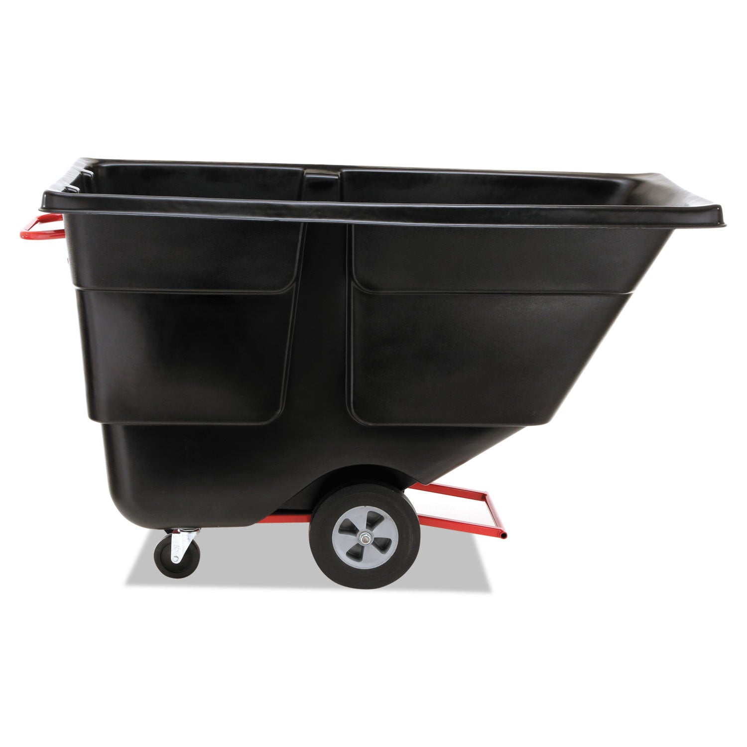 Rubbermaid® Commercial 1 cu yd BRUTE Rotomolded Tilt Truck, 850 lb Capacity, Black