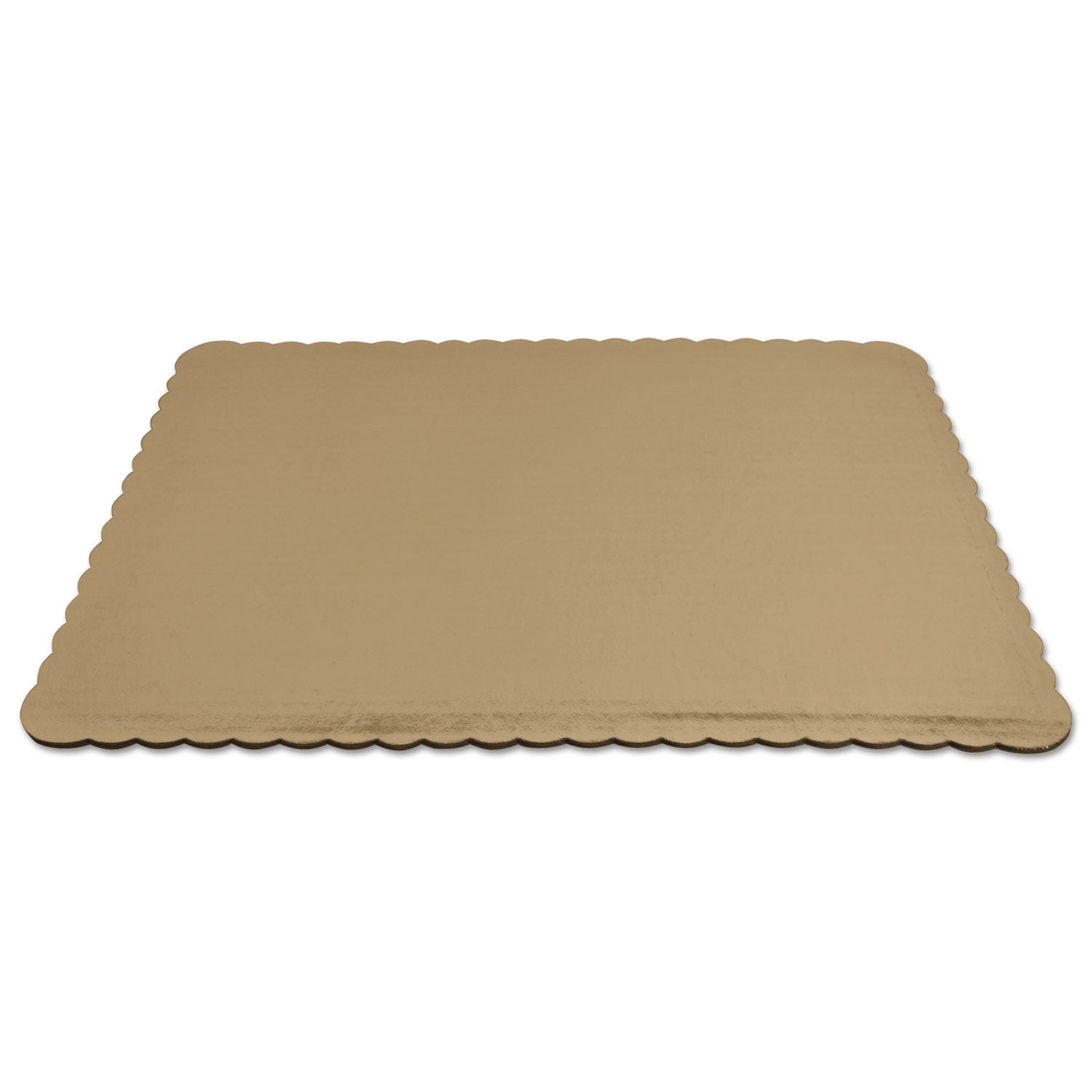 SCT® Gold Cake Pads, 1/2 Sheet, 14 x 19, Gold, Paper, 100/Carton