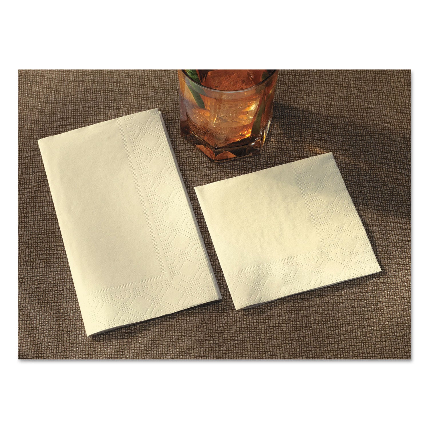 Hoffmaster® Dinner Napkins, 2-Ply, 15 X 17, White, 1000/carton