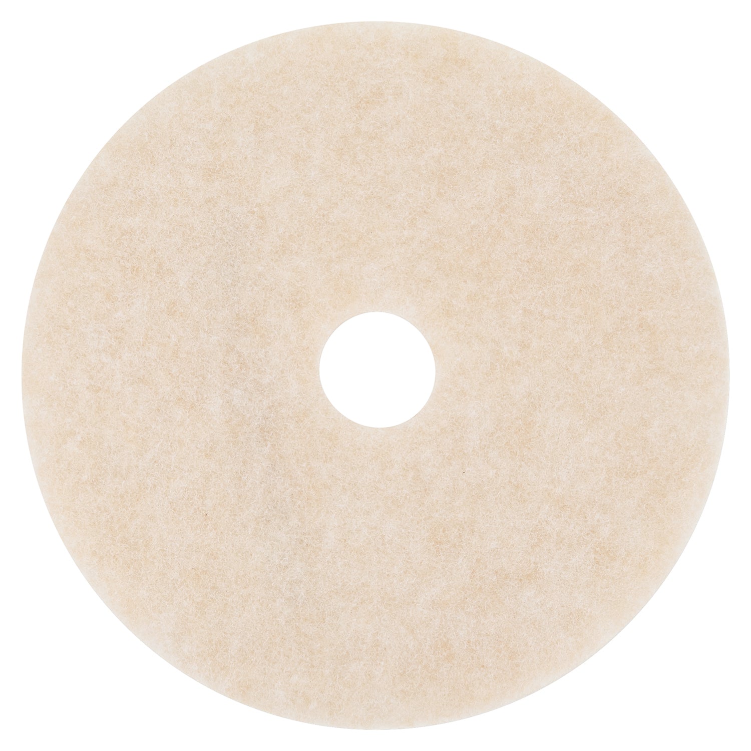 Ultra High-Speed TopLine Floor Burnishing Pads 3200, 20" Diameter, White/Amber, 5/Carton