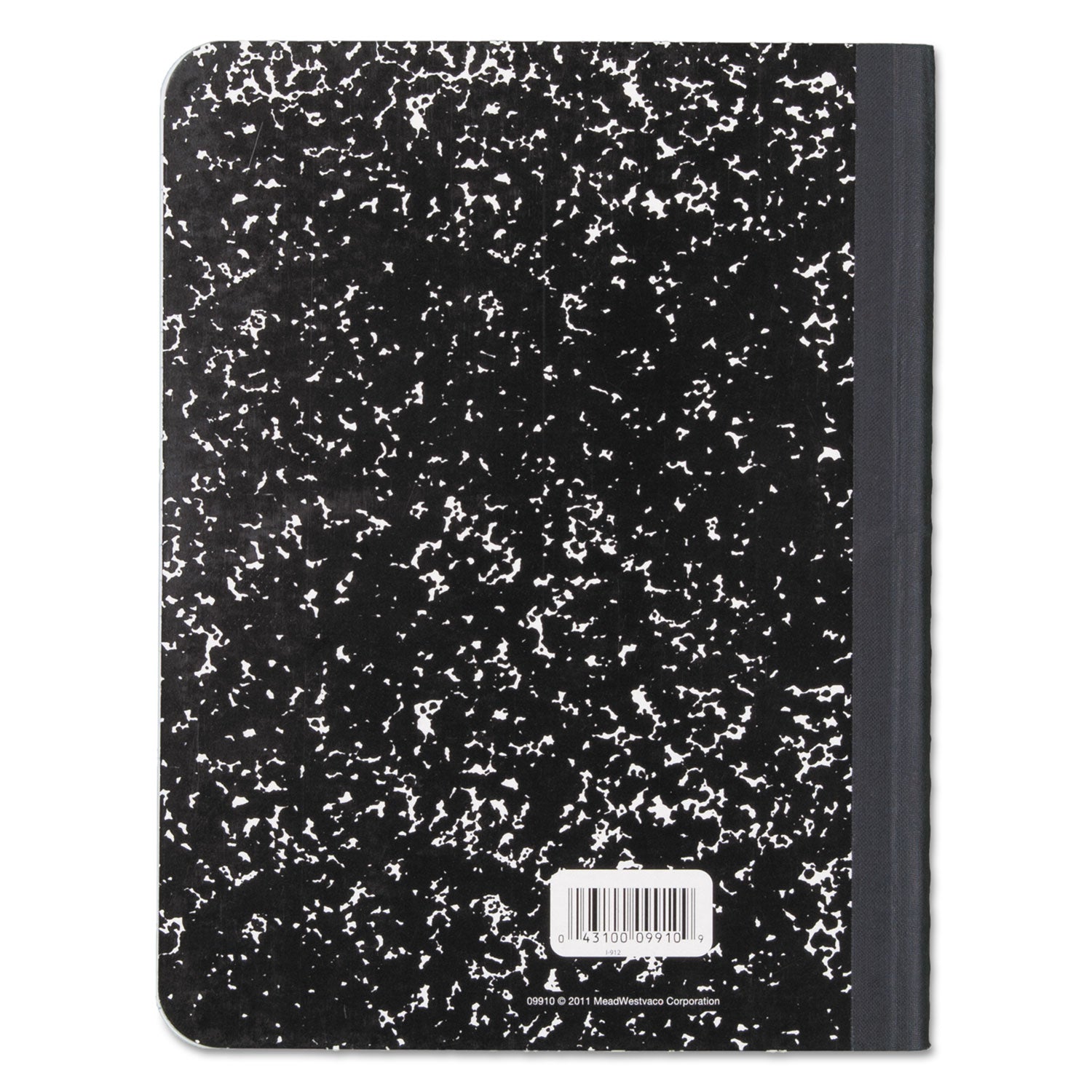 Mead® Composition Book, Wide/Legal Rule, Black Cover, (100) 9.75 x 7.5 Sheets