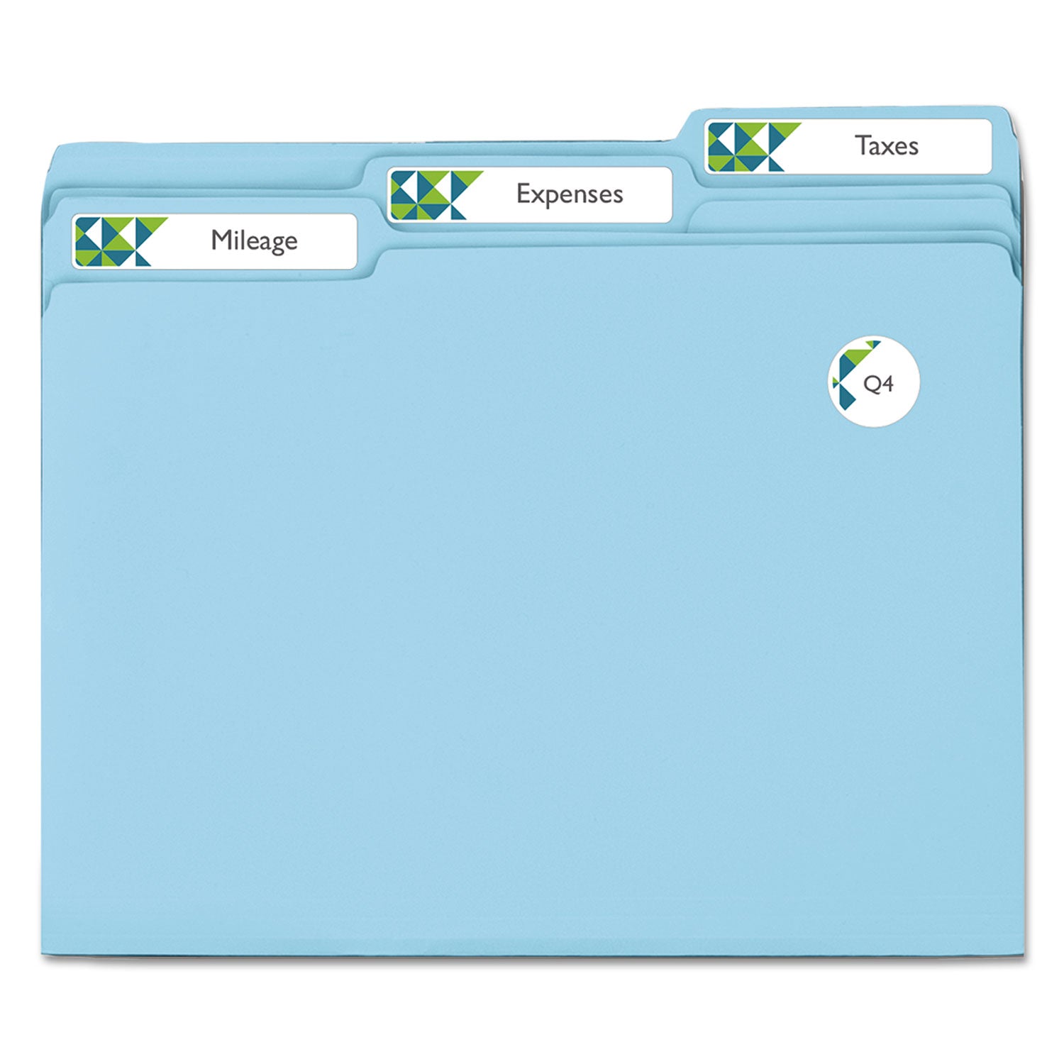 Avery® Permanent Trueblock File Folder Labels With Sure Feed Technology, 0.66 X 3.44, White, 30/sheet, 25 Sheets/pack