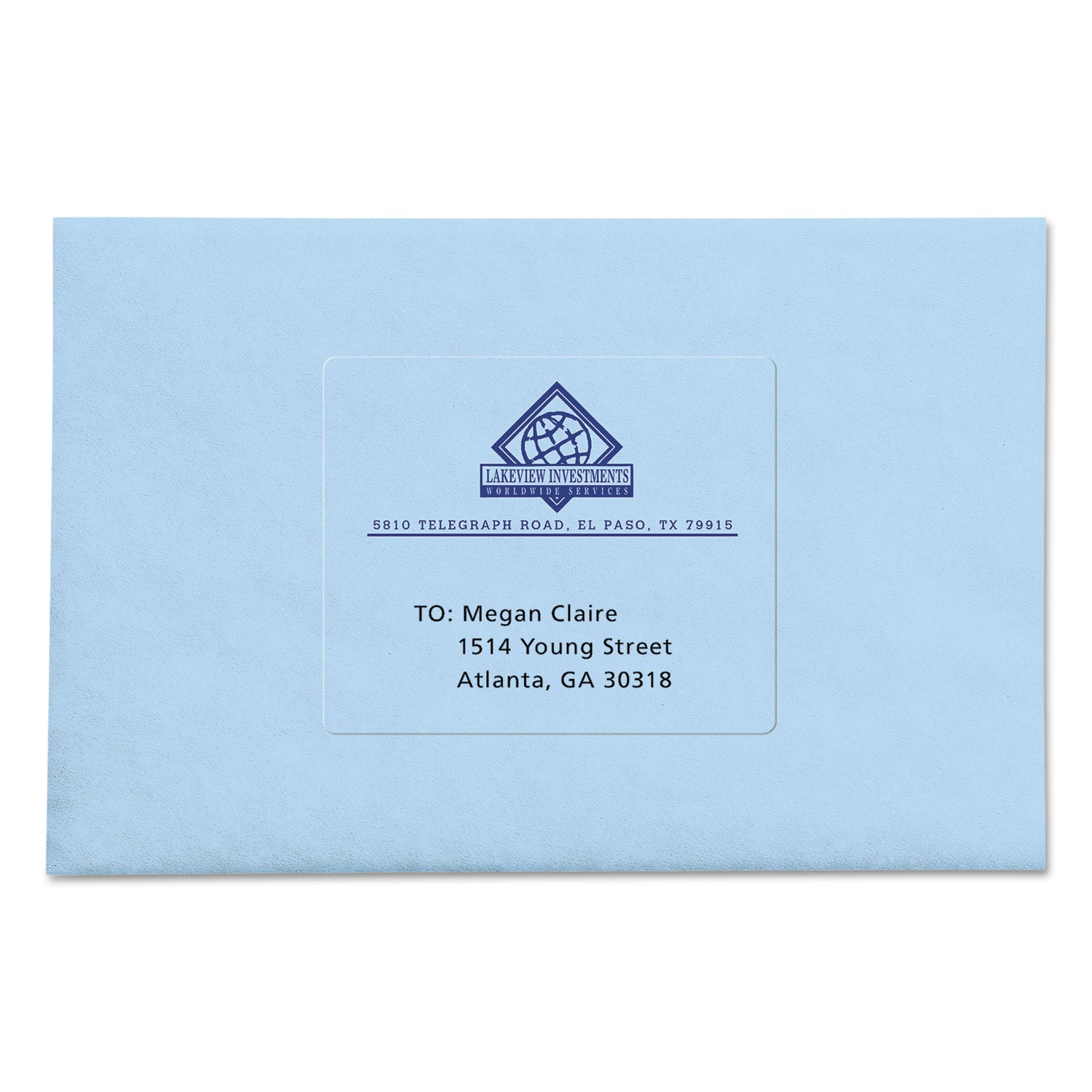 Avery® Matte Clear Easy Peel Mailing Labels W/ Sure Feed Technology, Inkjet Printers, 3.33 X 4, Clear, 6/sheet, 10 Sheets/pack