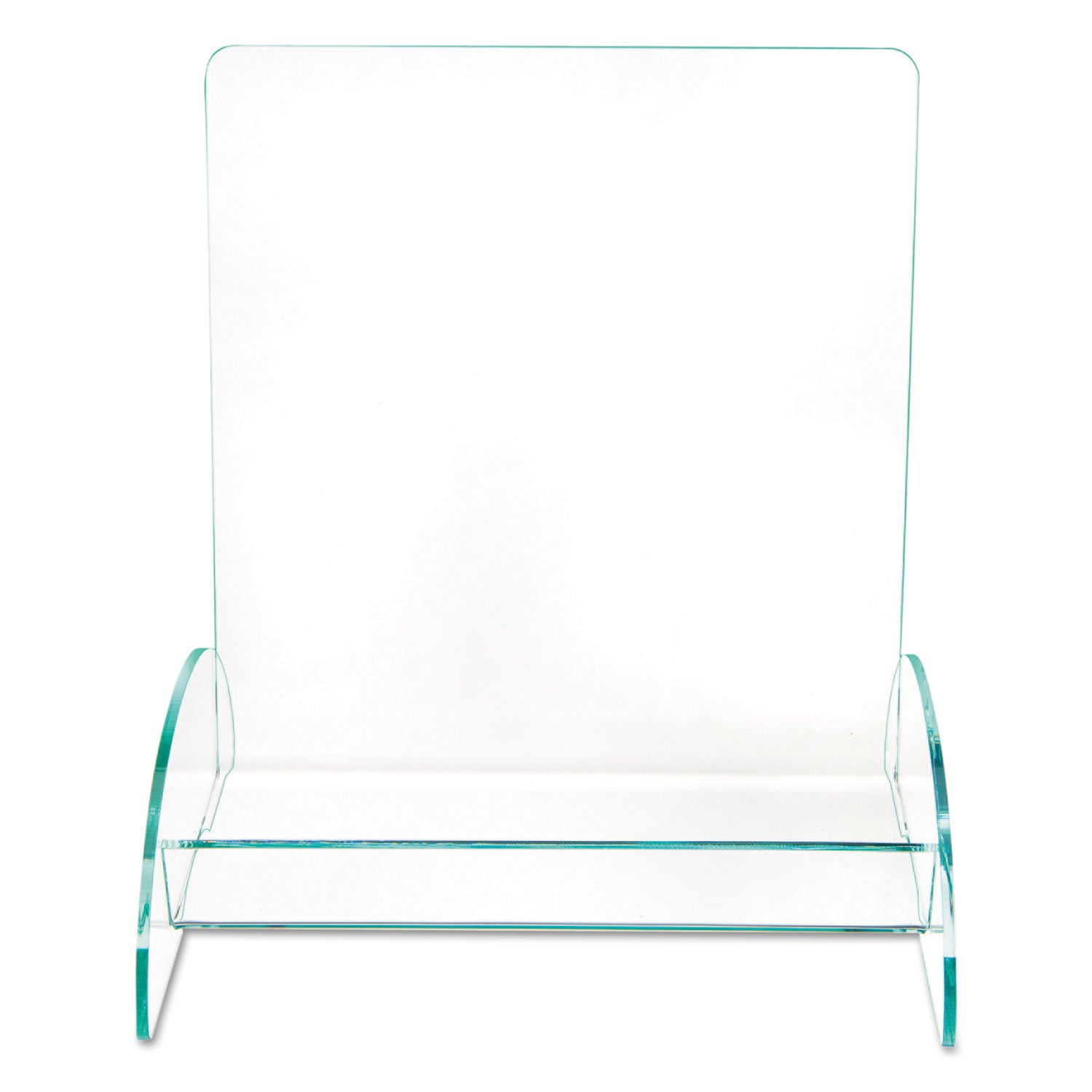 deflecto® Euro-Style Docuholder, Magazine Size, 9.81w X 6.31d X11h, Green Tinted