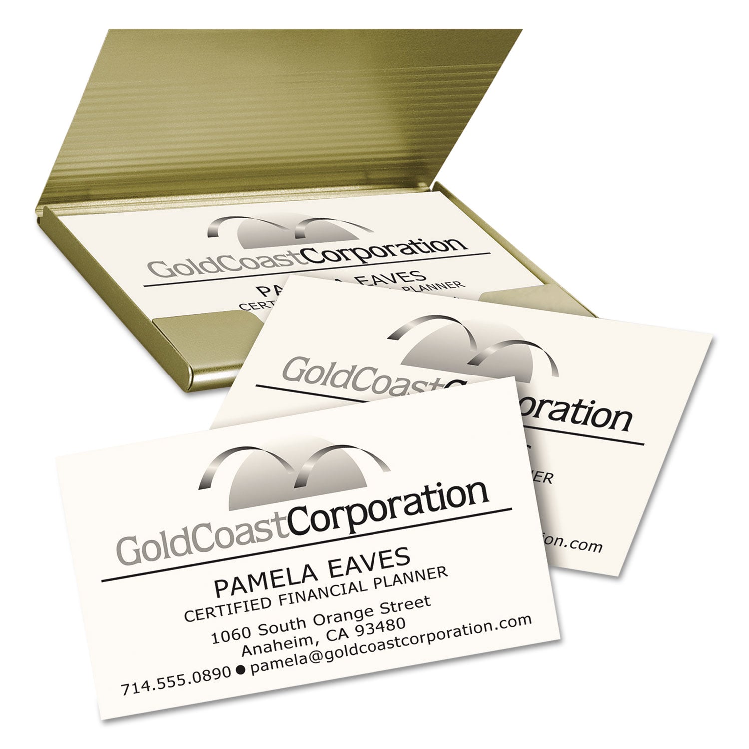 Avery® Clean Edge Business Cards, Laser, 2 X 3.5, Ivory, 200 Cards, 10 Cards/sheet, 20 Sheets/pack