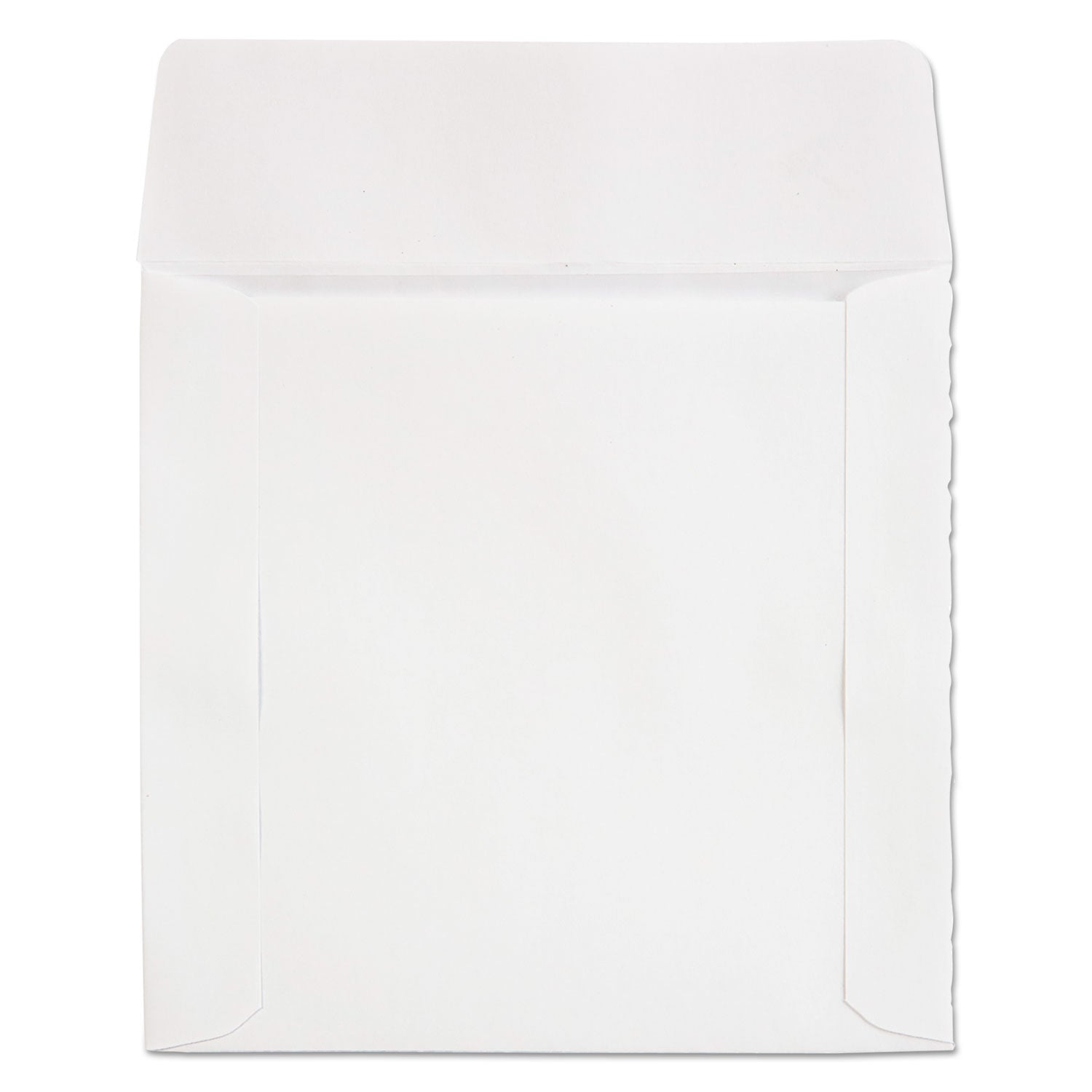 Quality Park™ CD/DVD Sleeves, 1 Disc Capacity, White, 250/Box