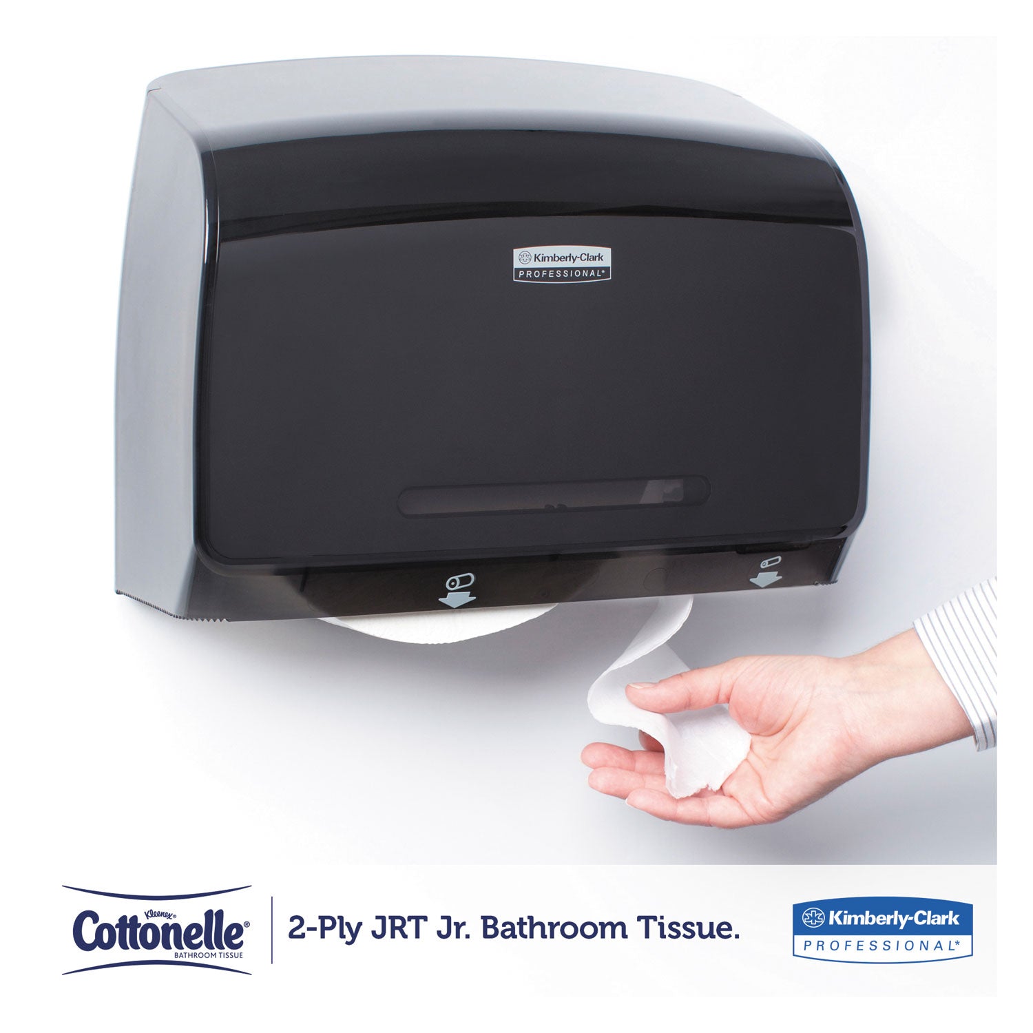 Scott® Essential Extra Soft JRT, Septic Safe, 2-Ply, White, 3.55" x 750 ft, 12 Rolls/Carton