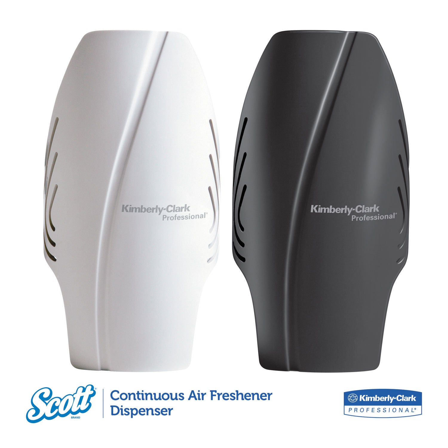 Scott® Continuous Air Freshener Dispenser, 2.8" X 2.4" X 5", Smoke