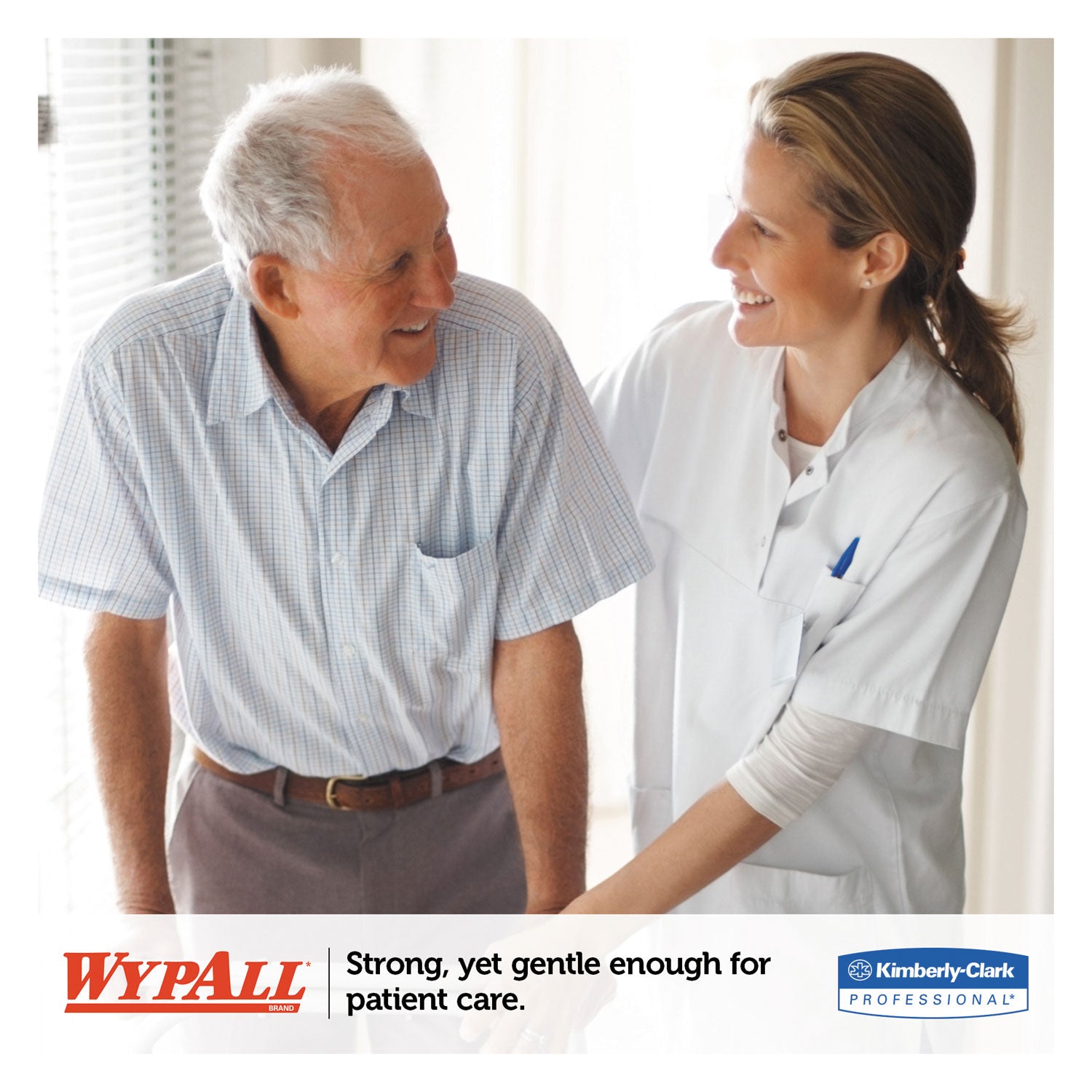 WypAll® X50 Cloths, 1/4 Fold, 12.5 x 10, White, 26/Pack, 32 Packs/Carton