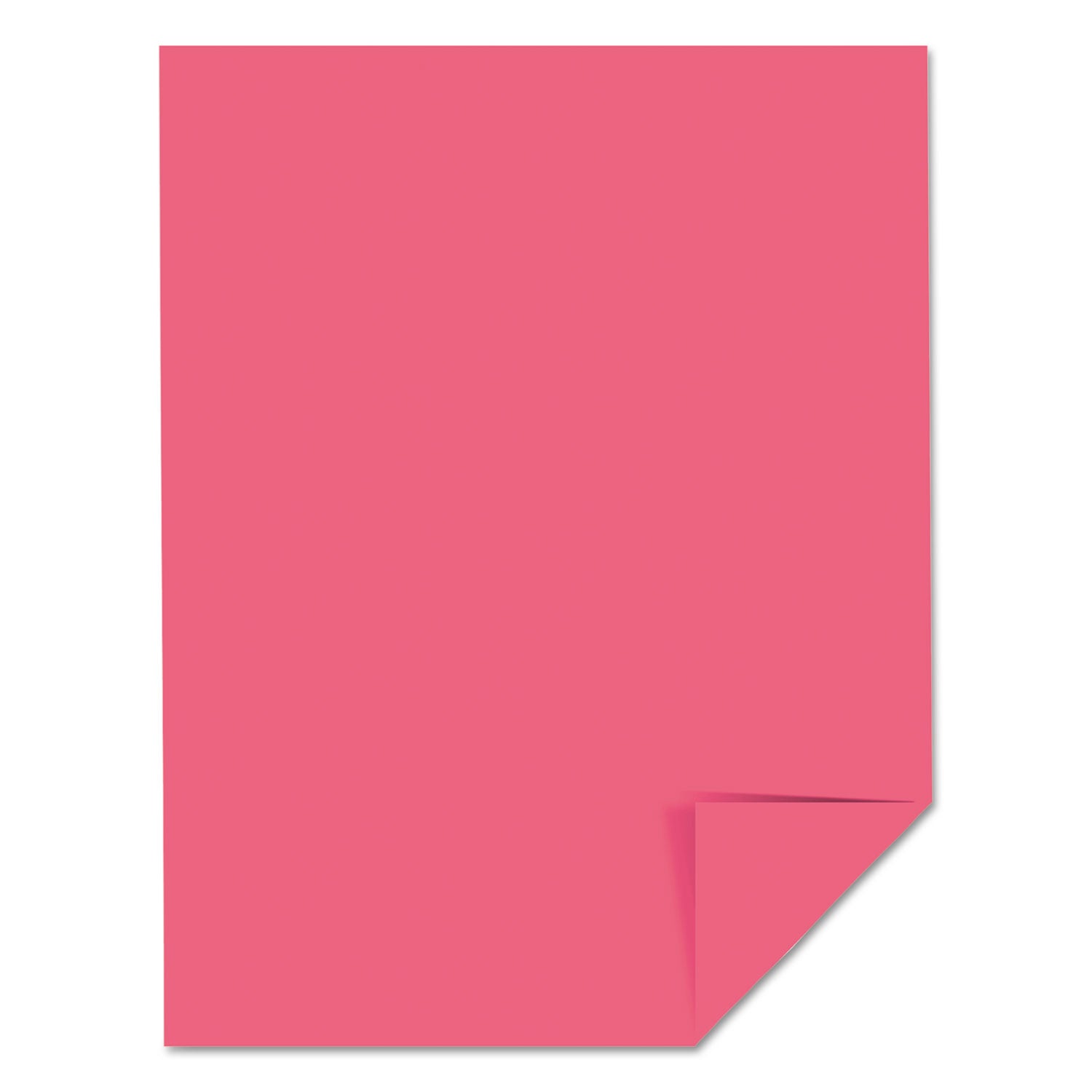 Astrobrights® Color Paper, 24 lb Bond Weight, 8.5 x 11, Plasma Pink, 500/Ream