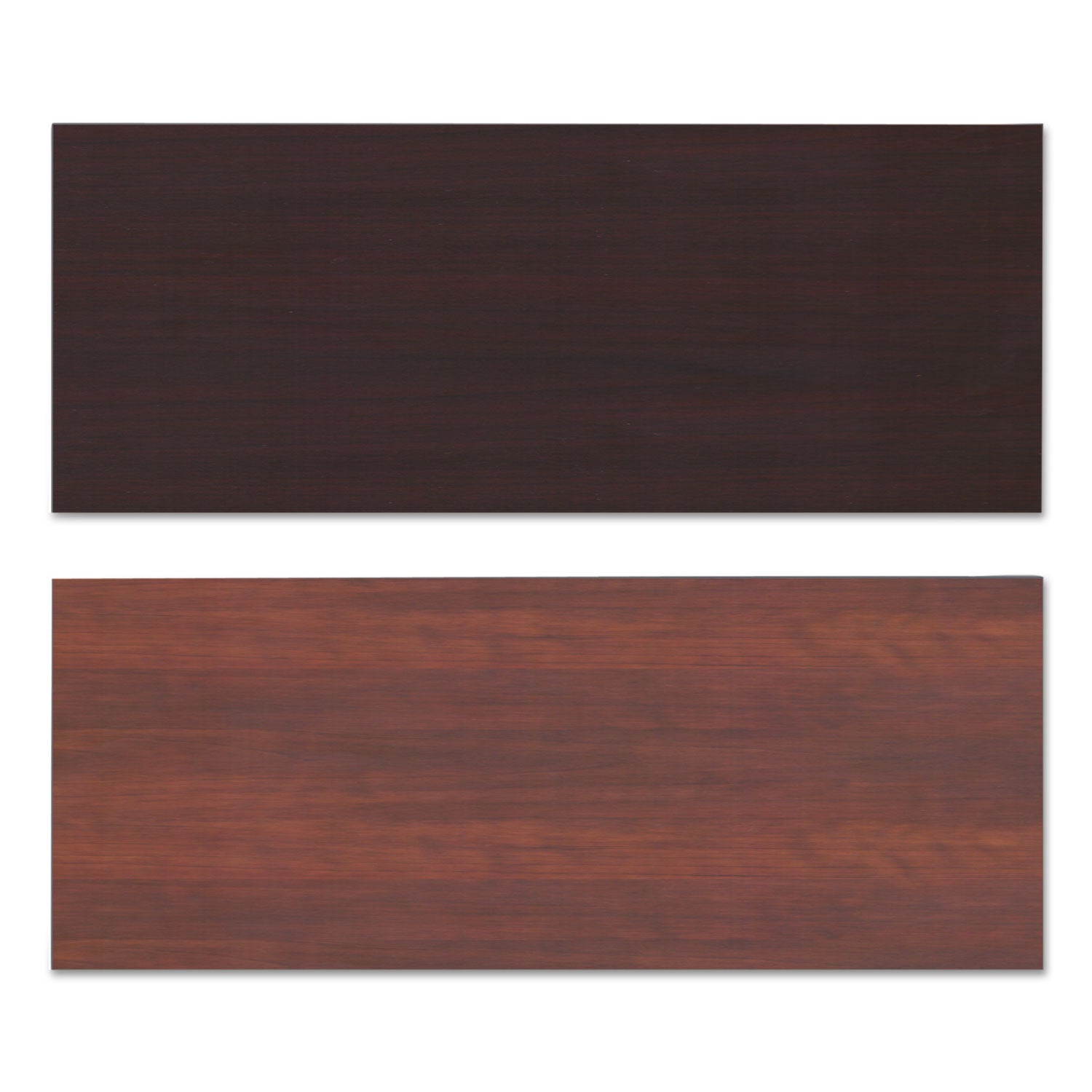 Alera® Reversible Laminate Table Top, Rectangular, 59.5w X 23.63,medium Cherry/mahogany