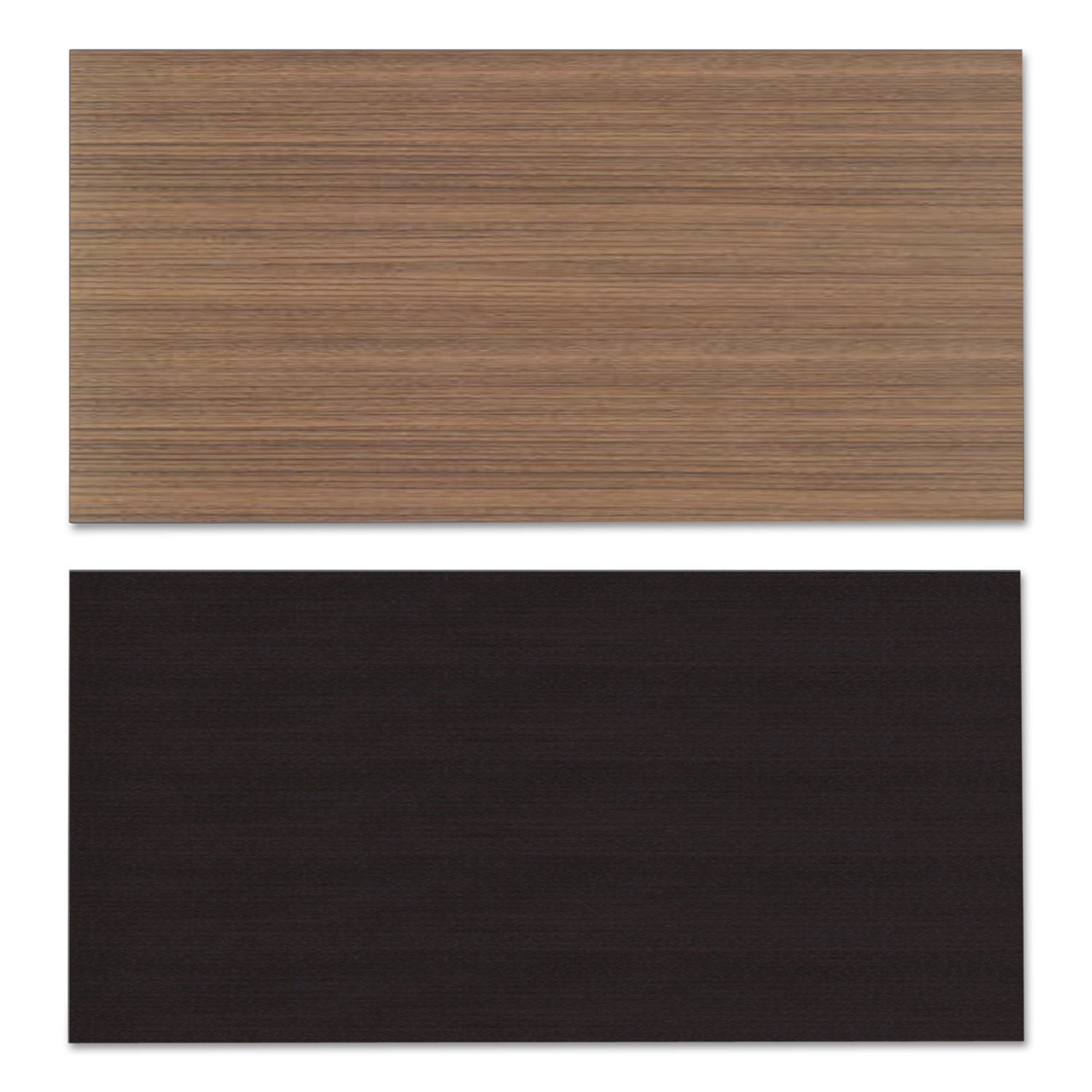 Alera® Reversible Laminate Table Top, Rectangular, 71.5w X 23.63d, Espresso/walnut