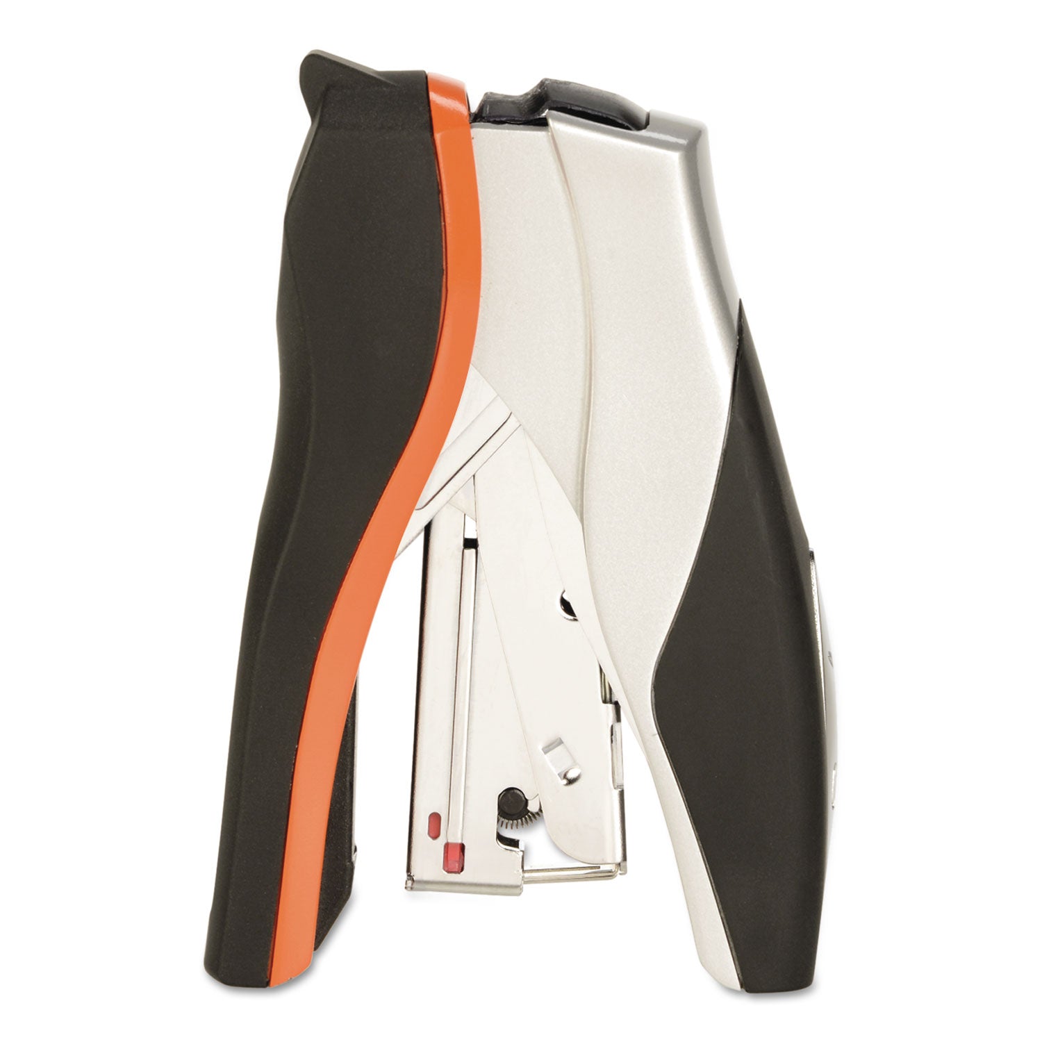 Swingline® Optima 40 Compact Stapler, 40-Sheet Capacity, Black/silver/orange