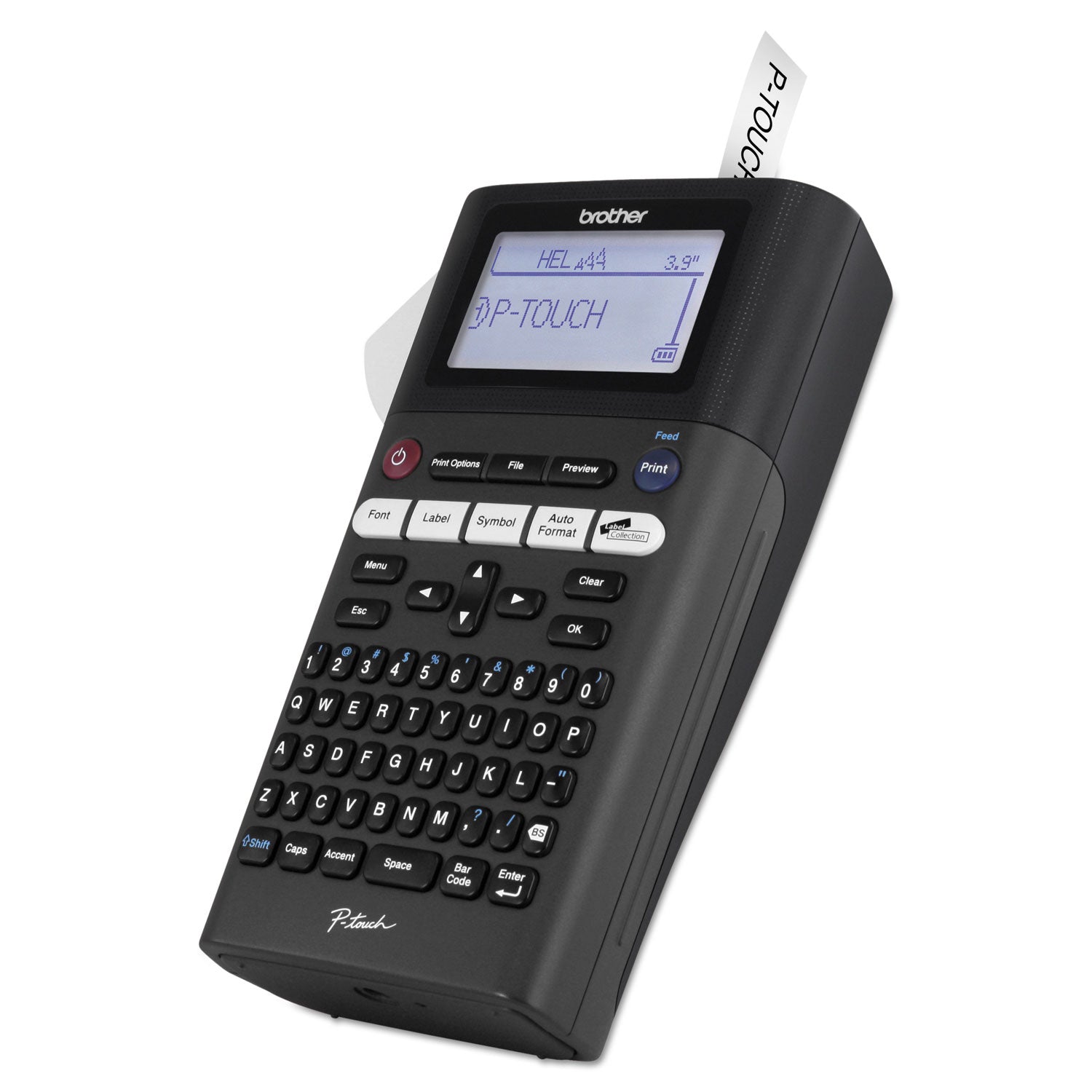 Brother P-Touch® Pt-H300 Take-It-Anywhere Labeler With One-Touch Formatting, 5 Lines, 5.25 X 8.5 X 2.63