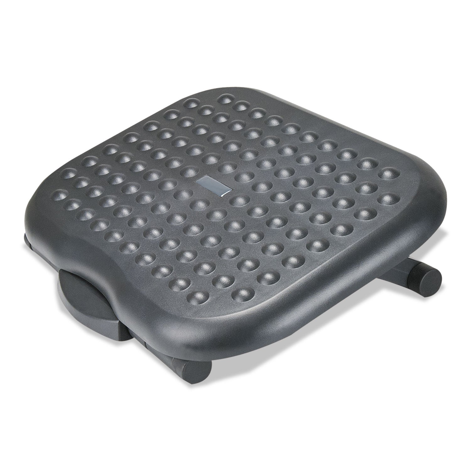 Alera® Relaxing Adjustable Footrest, 13.75w X 17.75d X 4.5 To 6.75h, Black