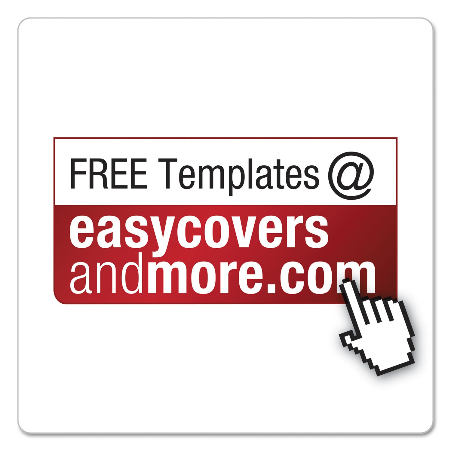 Cardinal® Freestand Easy Open Locking Slant-D Ring Binder, 3 Rings, 2" Capacity, 11 X 8.5, White