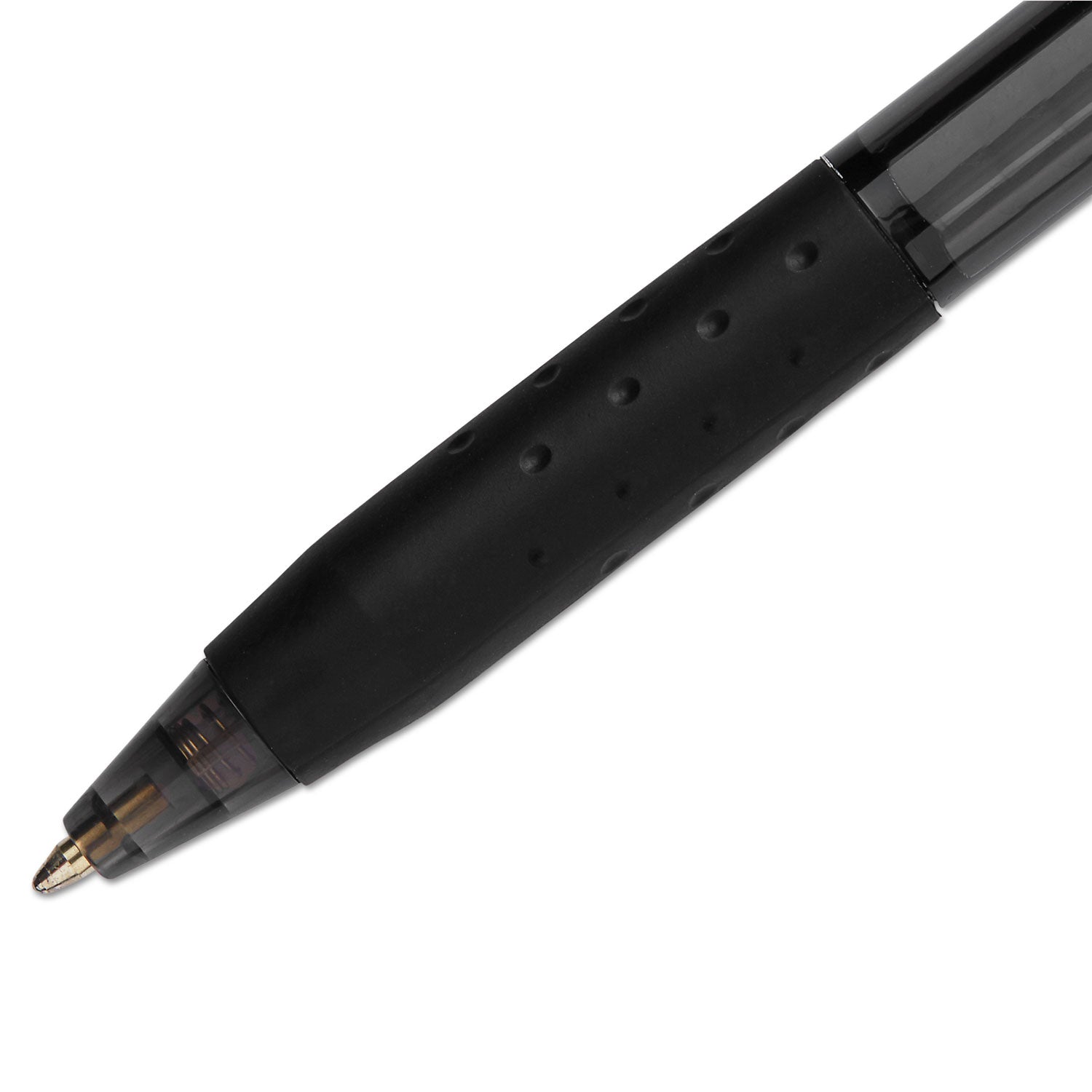Paper Mate® InkJoy 300 RT Ballpoint Pen, Retractable, Medium 1 mm, Black Ink, Black Barrel, 36/Box