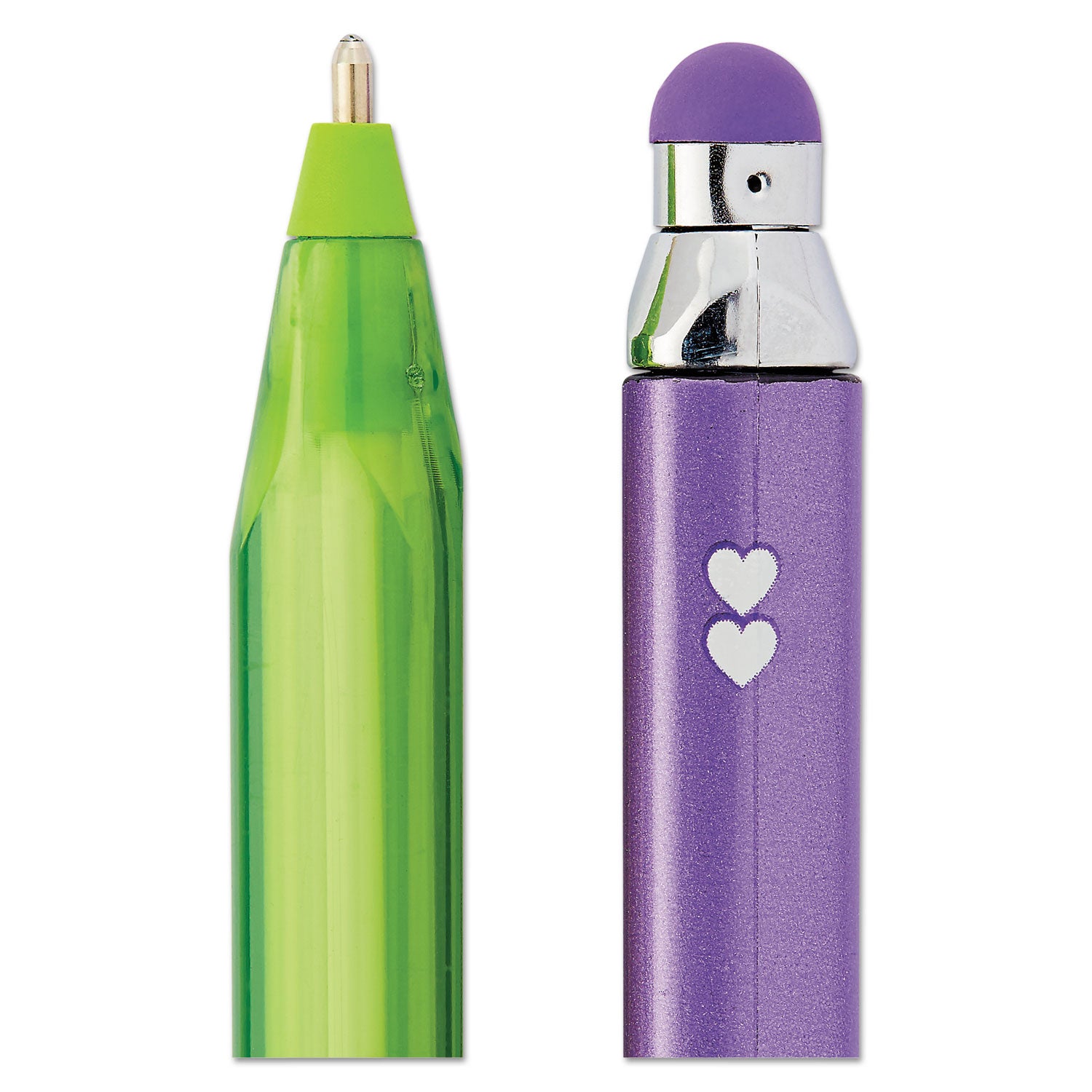 Paper Mate® Inkjoy 100 Ballpoint Pen/stylus, Stick, Medium 1 Mm, Black Ink, Black Barrel, Dozen