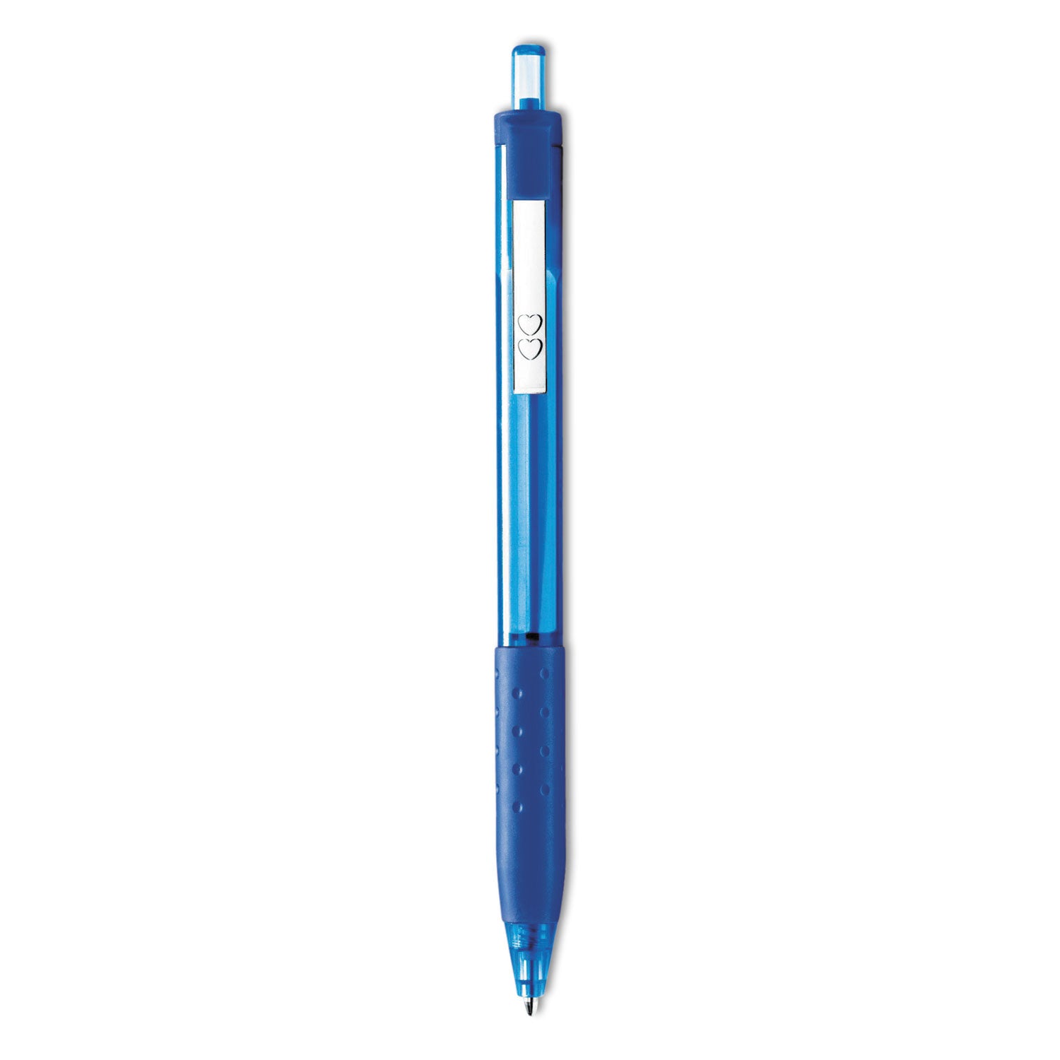 Paper Mate® Inkjoy 300 Rt Ballpoint Pen, Retractable, Medium 1 Mm, Blue Ink, Blue Barrel, Dozen