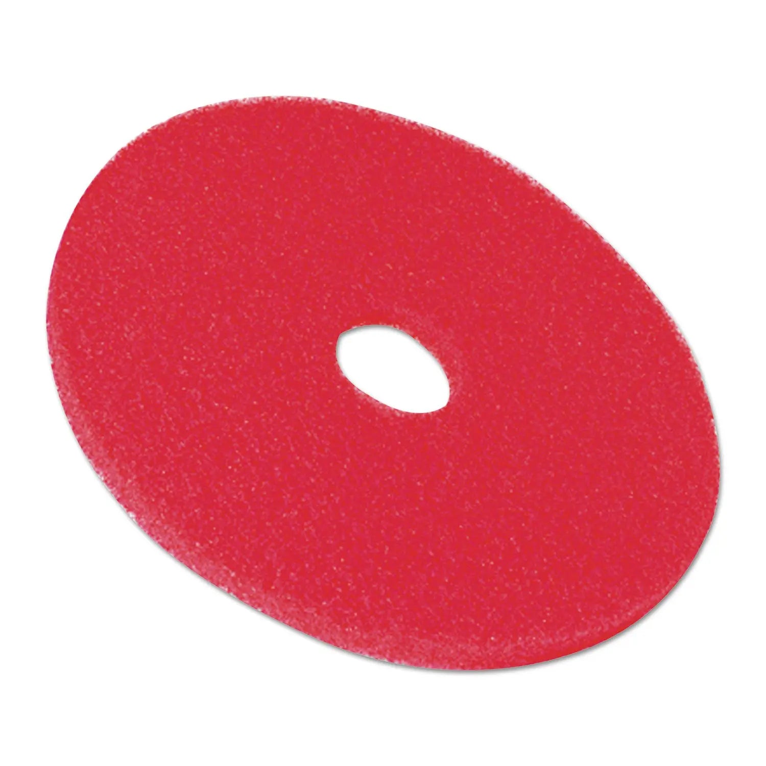 Low-Speed Buffer Floor Pads 5100, 16" Diameter, Red, 5/Carton 3M™ Flipcost