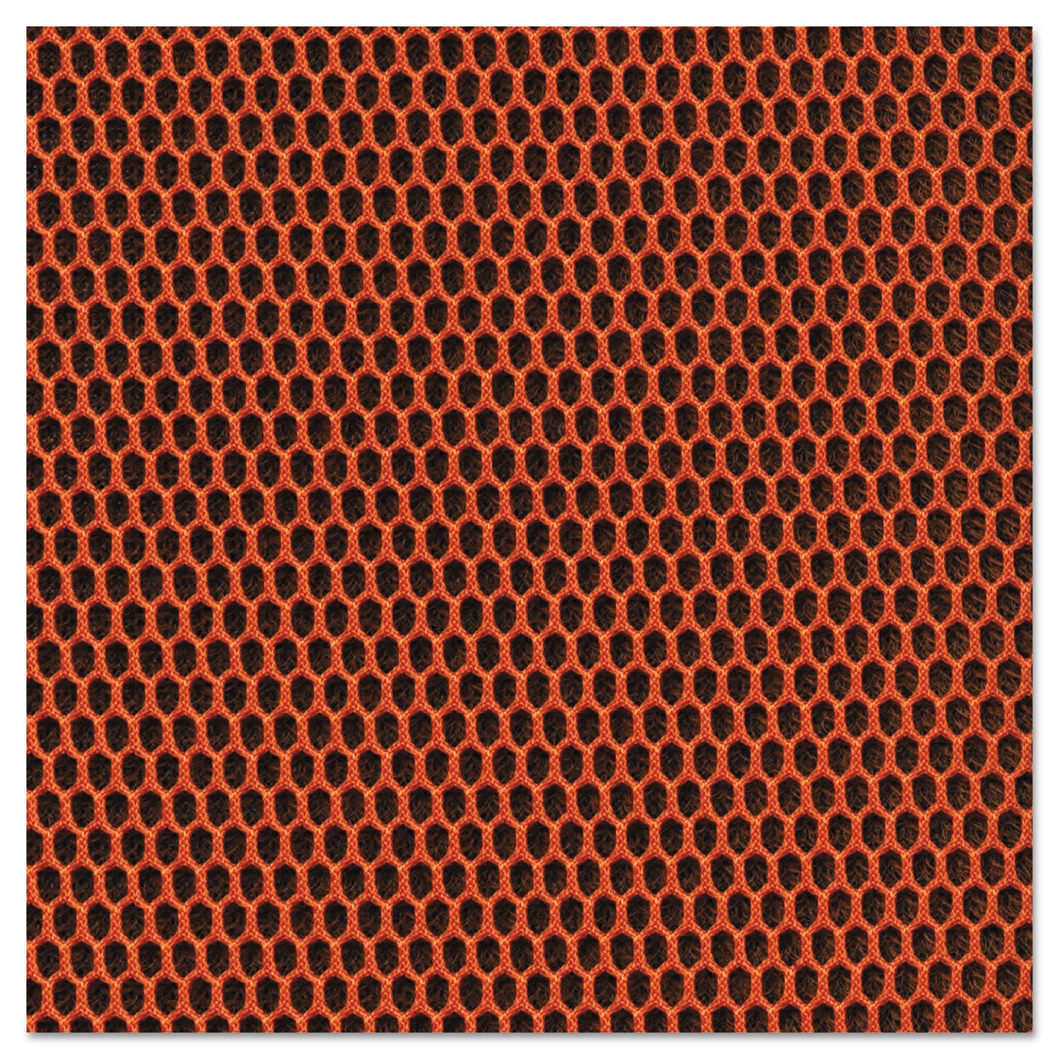 Safco® Zenergy Swivel Ball Chair, Backless, Supports Up To 250 Lb, Orange Seat, Black Base