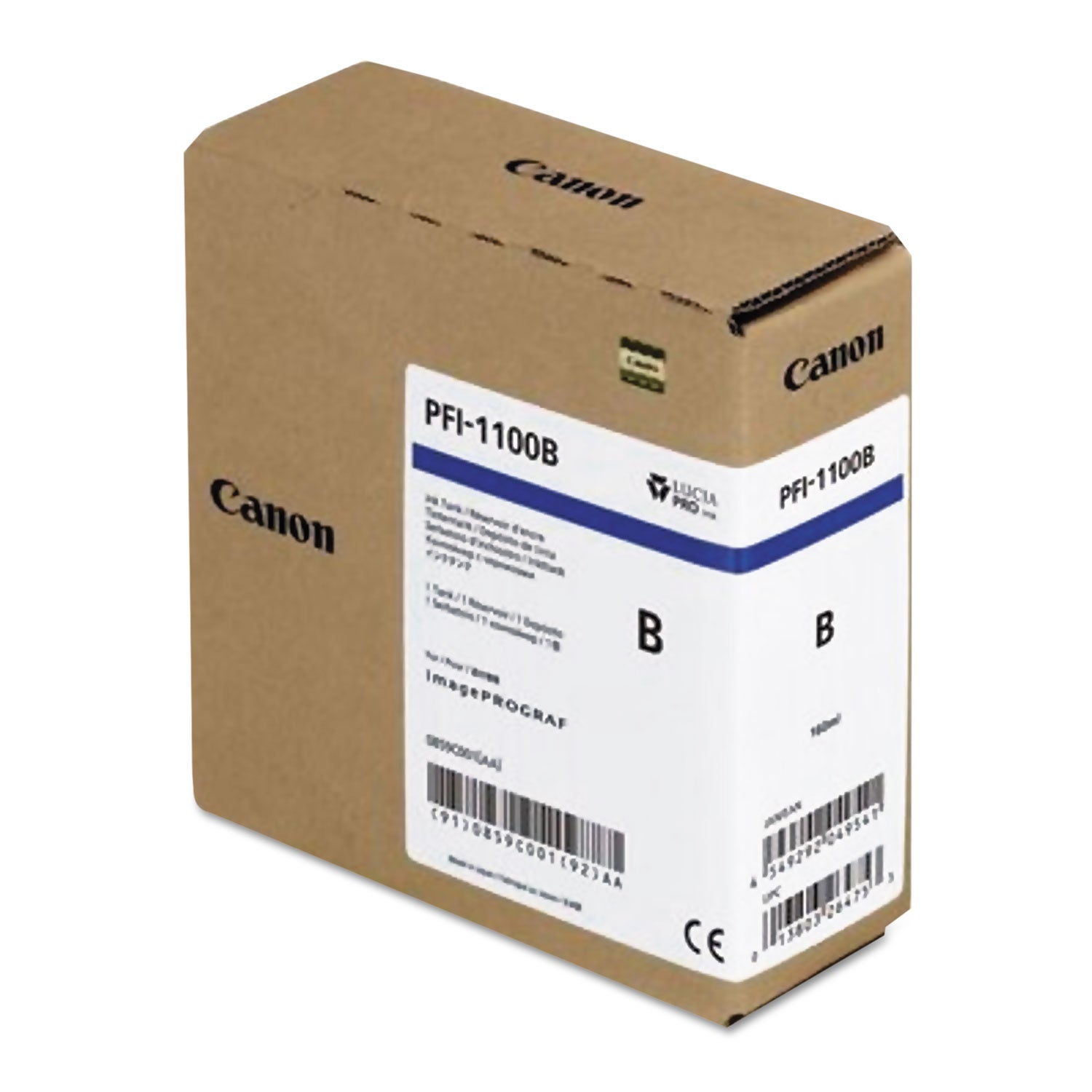 Canon® 0859C001AA (PFI-1100) Ink, Blue