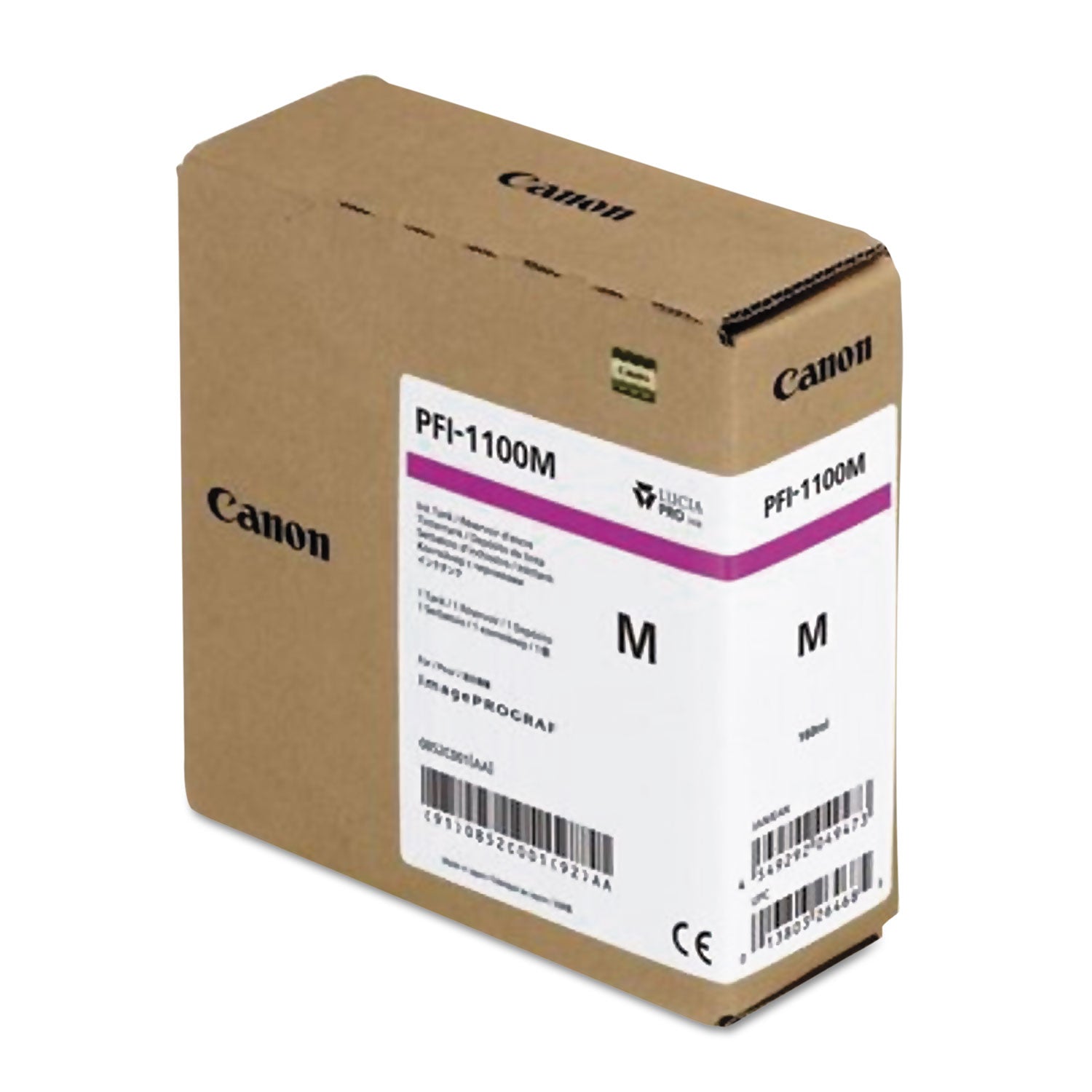 Canon® 0852C001AA (PFI-1100) Ink, Magenta