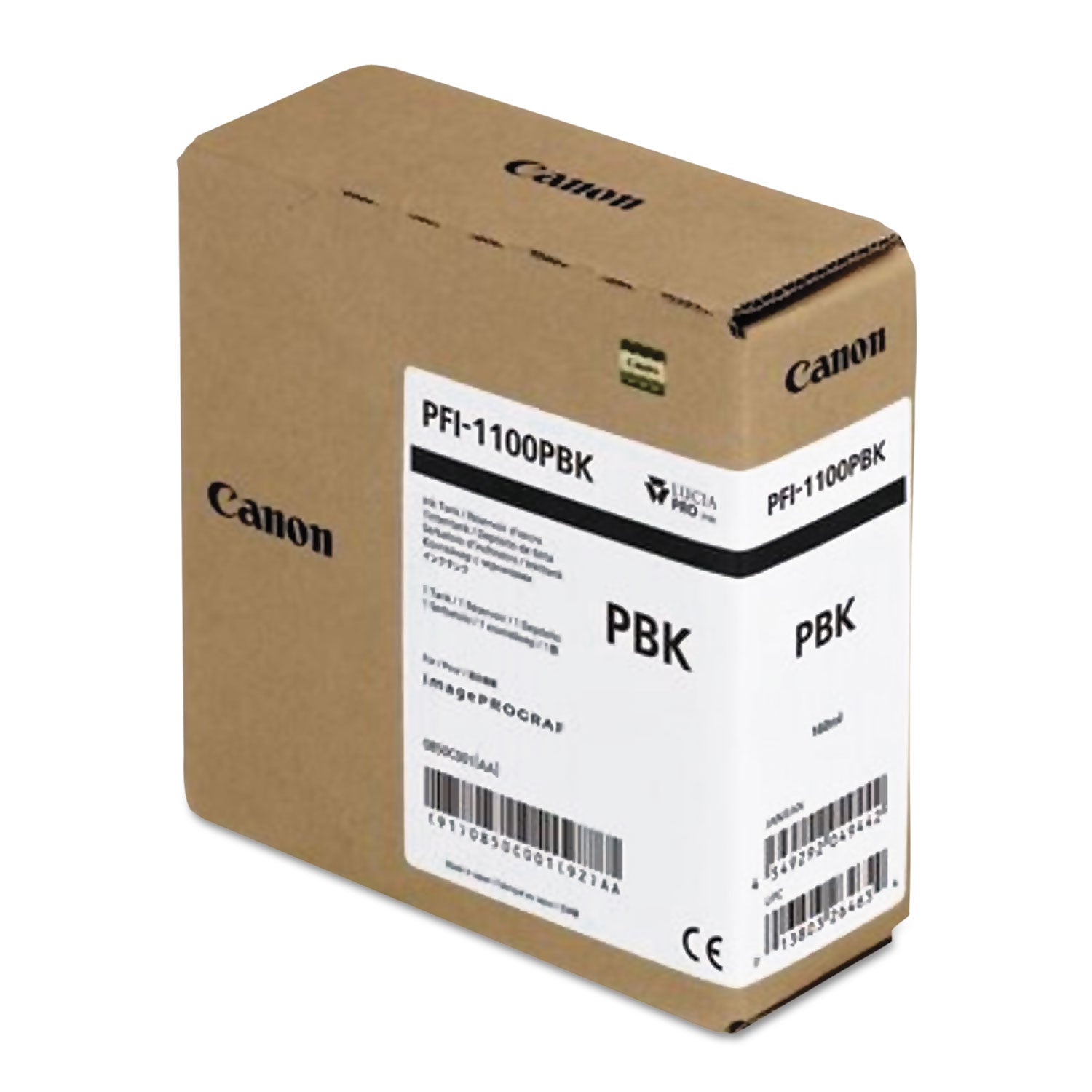 Canon® 0850C001AA (PFI-1100) Ink, Photo Black