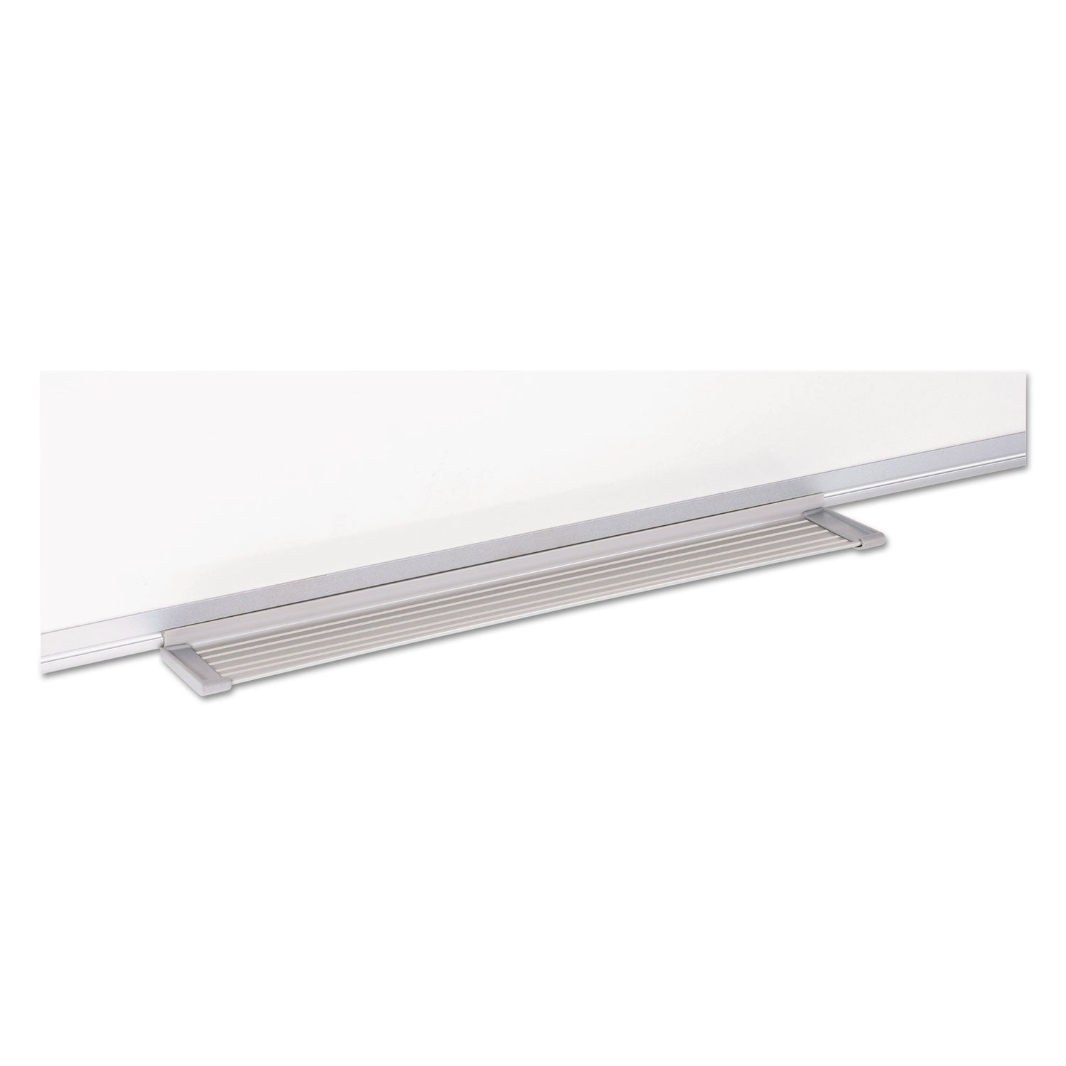 MasterVision® Earth Silver Easy Clean Magnetic Dry Erase Boards, 96" x 48", White Surface, Satin Aluminum Frame