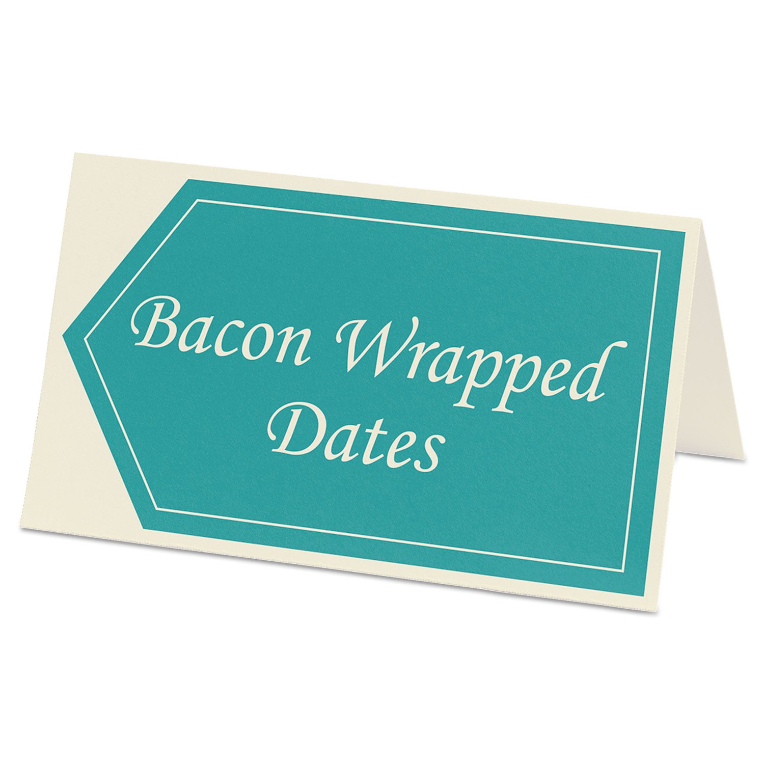 Avery® Small Tent Card, Ivory, 3.5 x 2, 4 Cards/Sheet, 40 Sheets/Pack