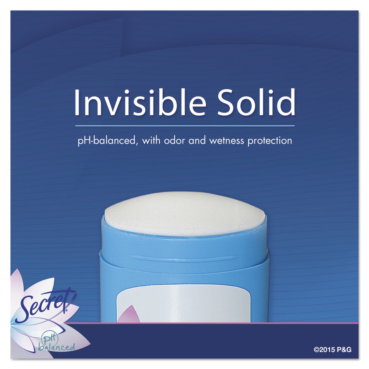 Secret® Invisible Solid Anti-Perspirant And Deodorant, Powder Fresh, 0.5 Oz Stick