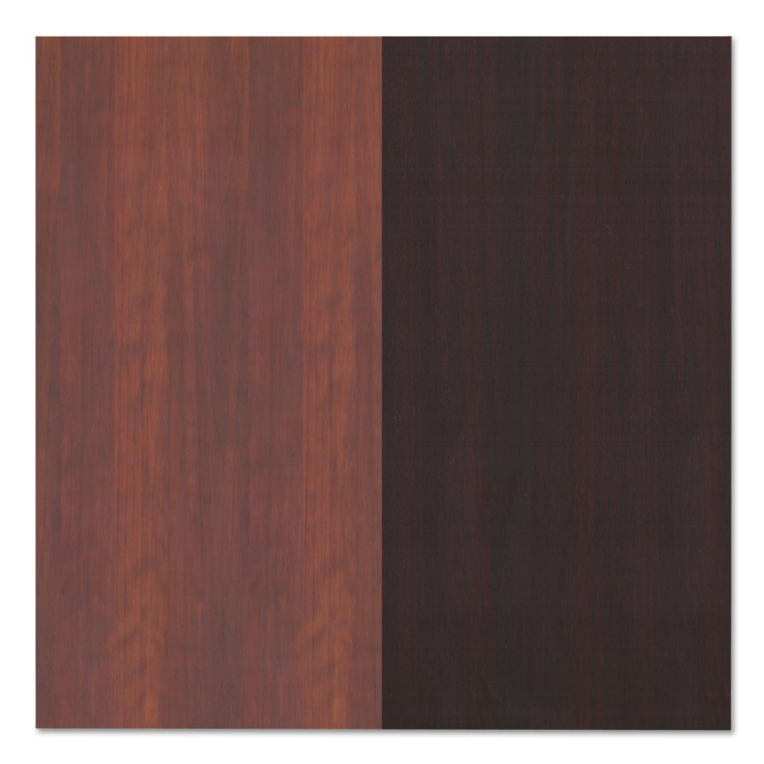Alera® Reversible Laminate Table Top, Rectangular, 59.5w X 23.63,medium Cherry/mahogany