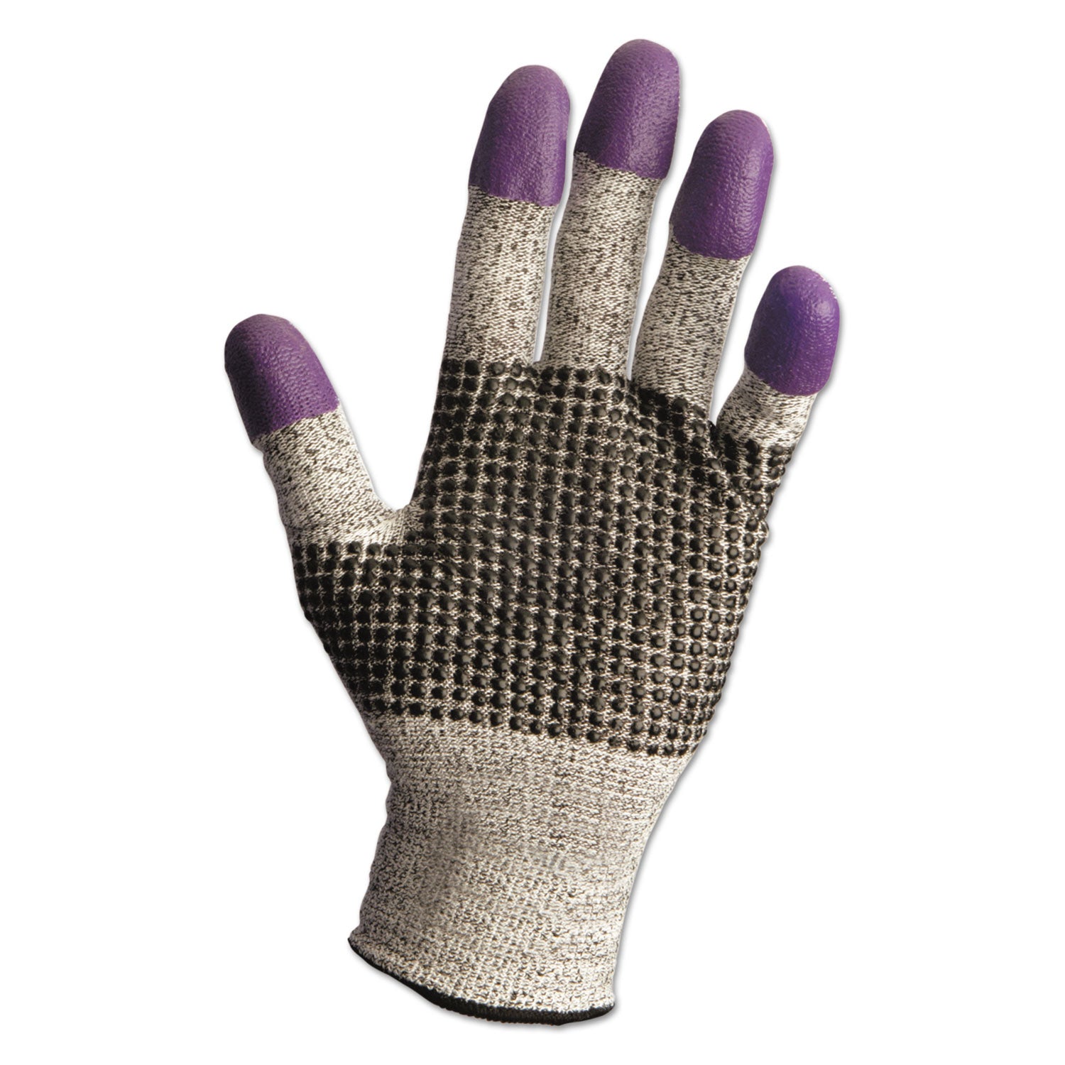 KleenGuard™ G60 Purple Nitrile Gloves, 250mm Length, X-Large/Size 10, Black/White, 12 Pairs/Carton