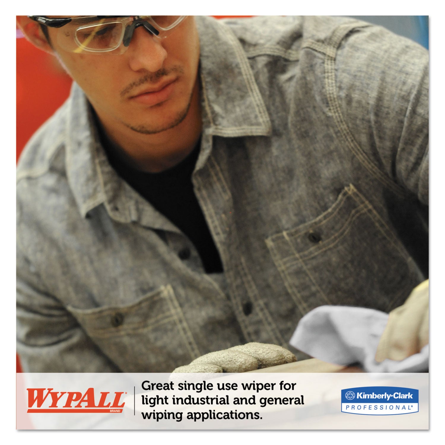 WypAll® L20 Towels, POP-UP Box, 4-Ply, 9.1 x 16.8, Unscented, White, 88/Box, 10 Boxes/Carton