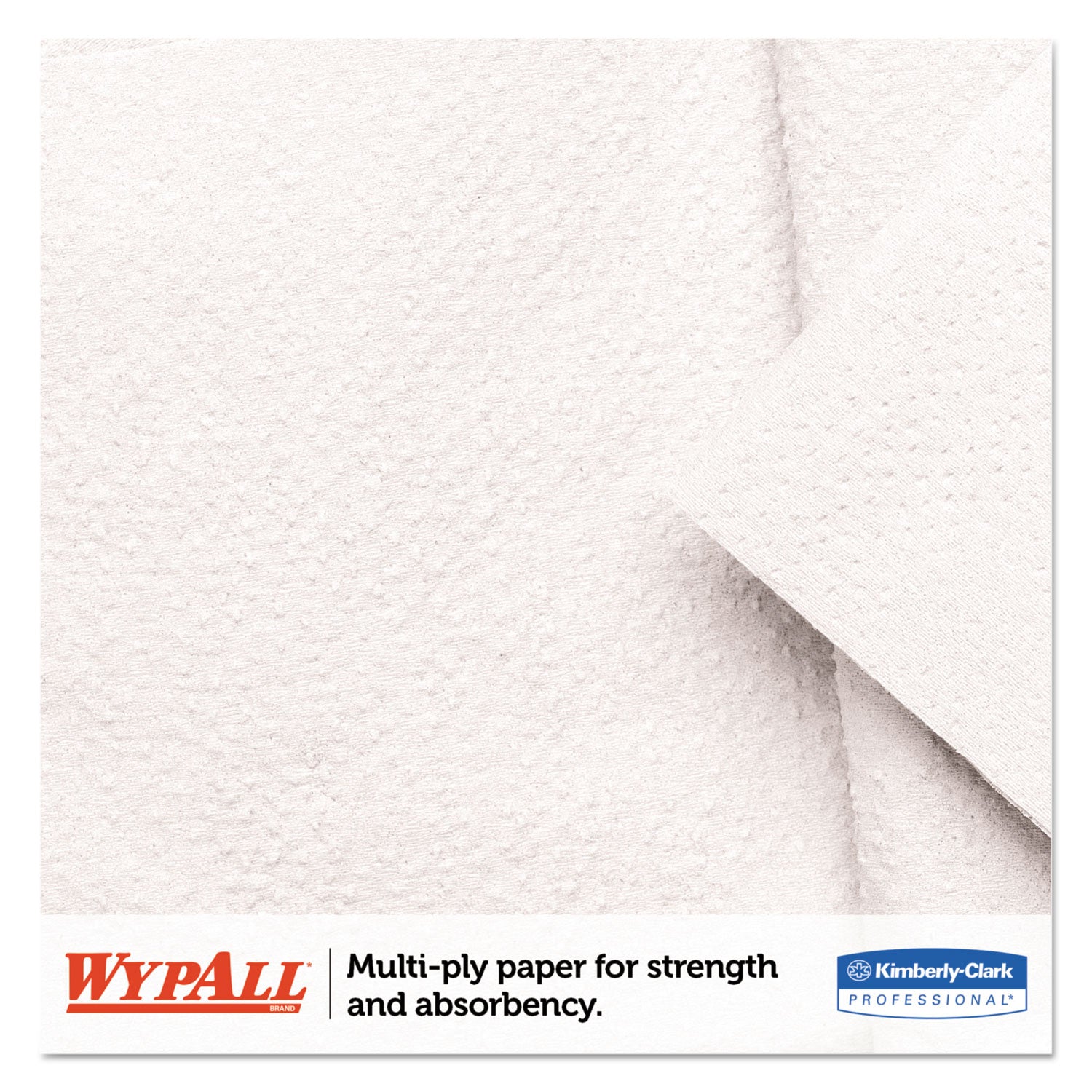 WypAll® L20 Towels, POP-UP Box, 4-Ply, 9.1 x 16.8, Unscented, White, 88/Box, 10 Boxes/Carton