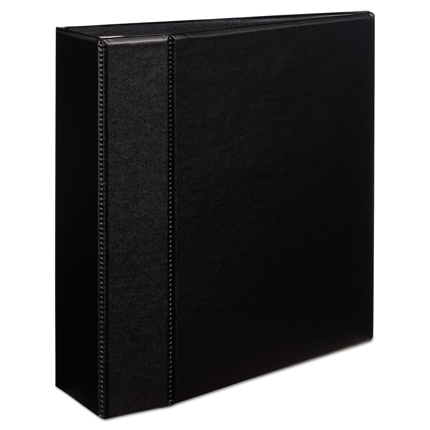 Avery® Heavy-Duty Non-View Binder With Durahinge And Locking One Touch Ezd Rings, 3 Rings, 4" Capacity, 11 X 8.5, Black