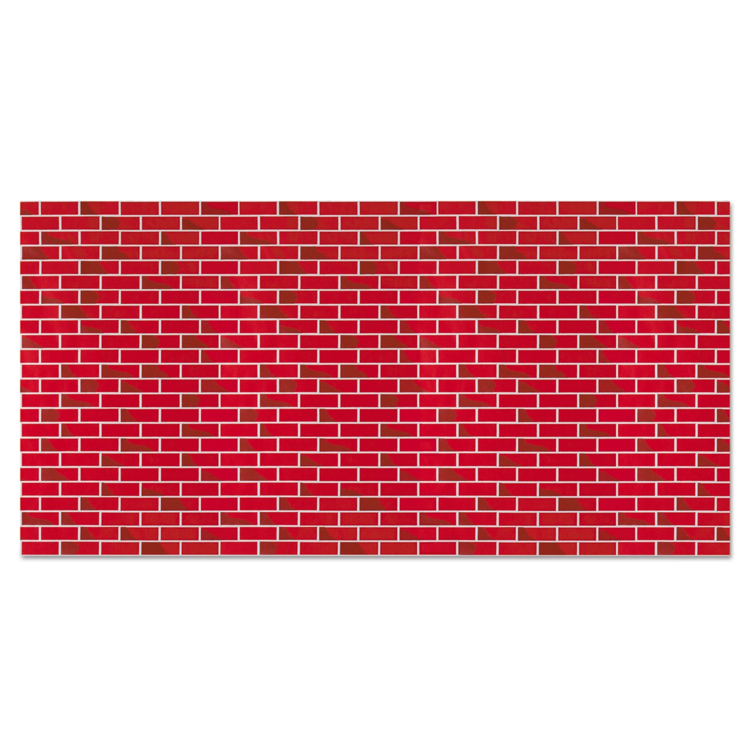 Fadeless Designs Bulletin Board Paper, Brick, 48" x 50 ft Roll