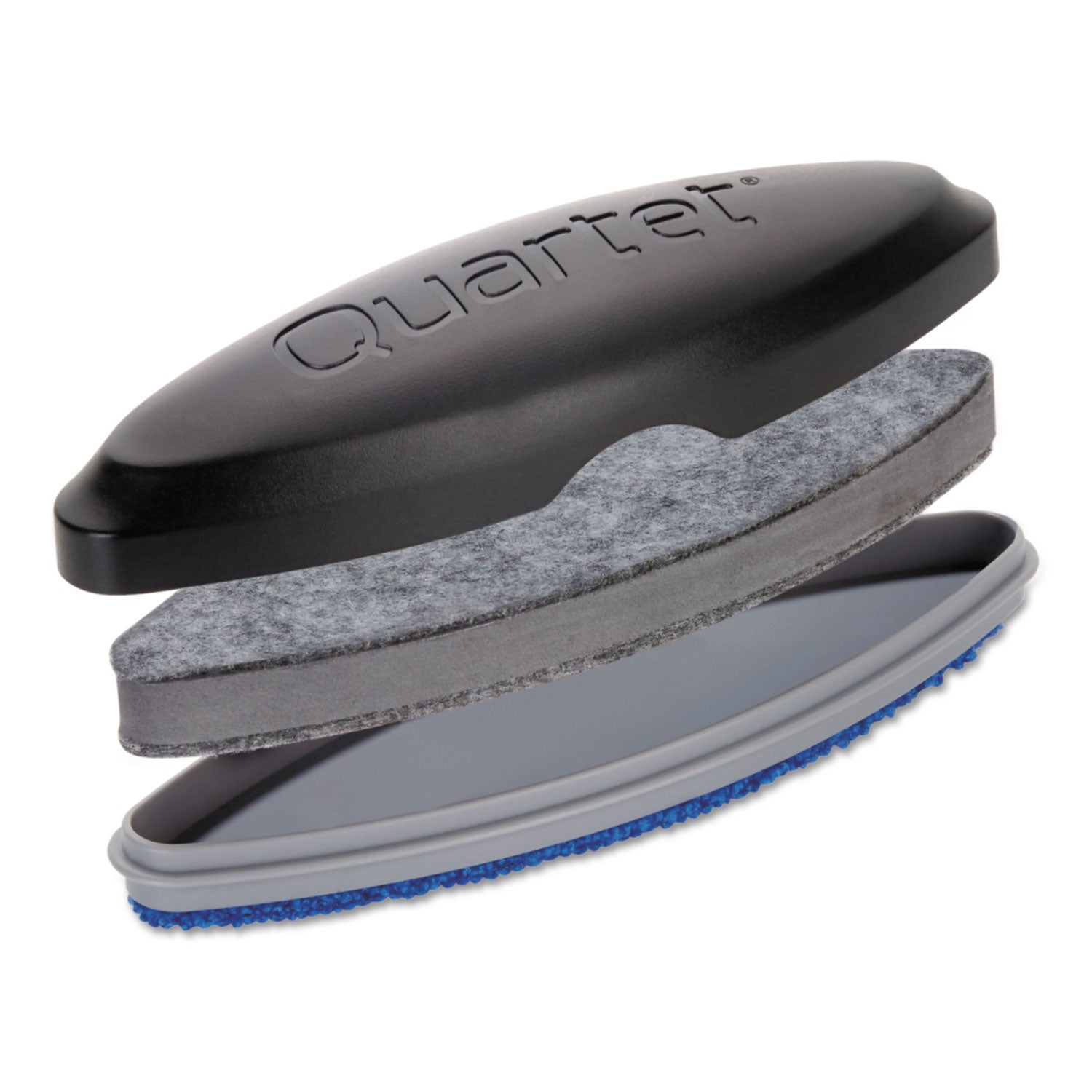 Quartet® Premium Magnetic 3-In-1 Eraser, 2" X 1.38" X 6.5"