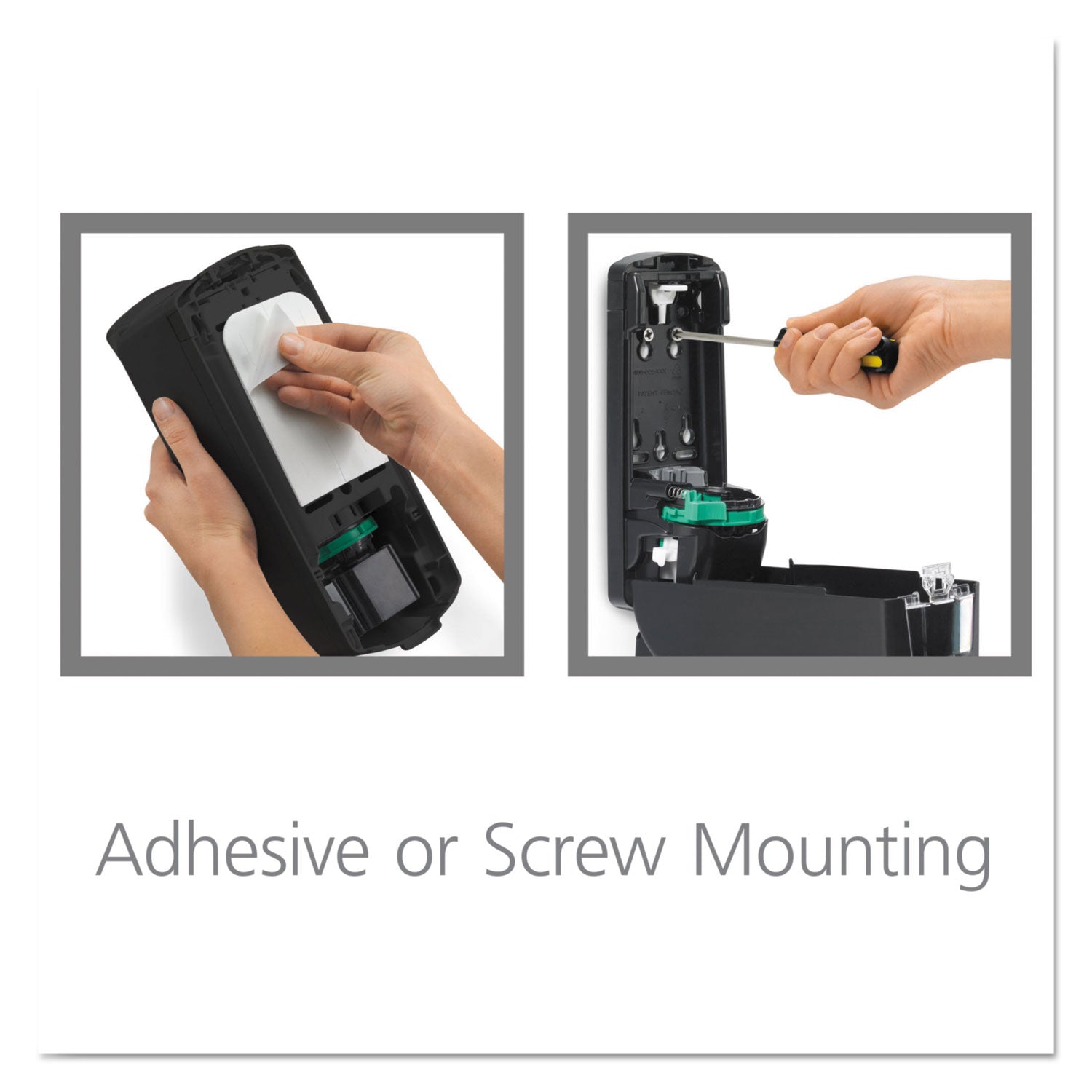 PURELL® Adx-7 Dispenser, 700 Ml, 3.75 X 3.5 X 9.75, Chrome/Black