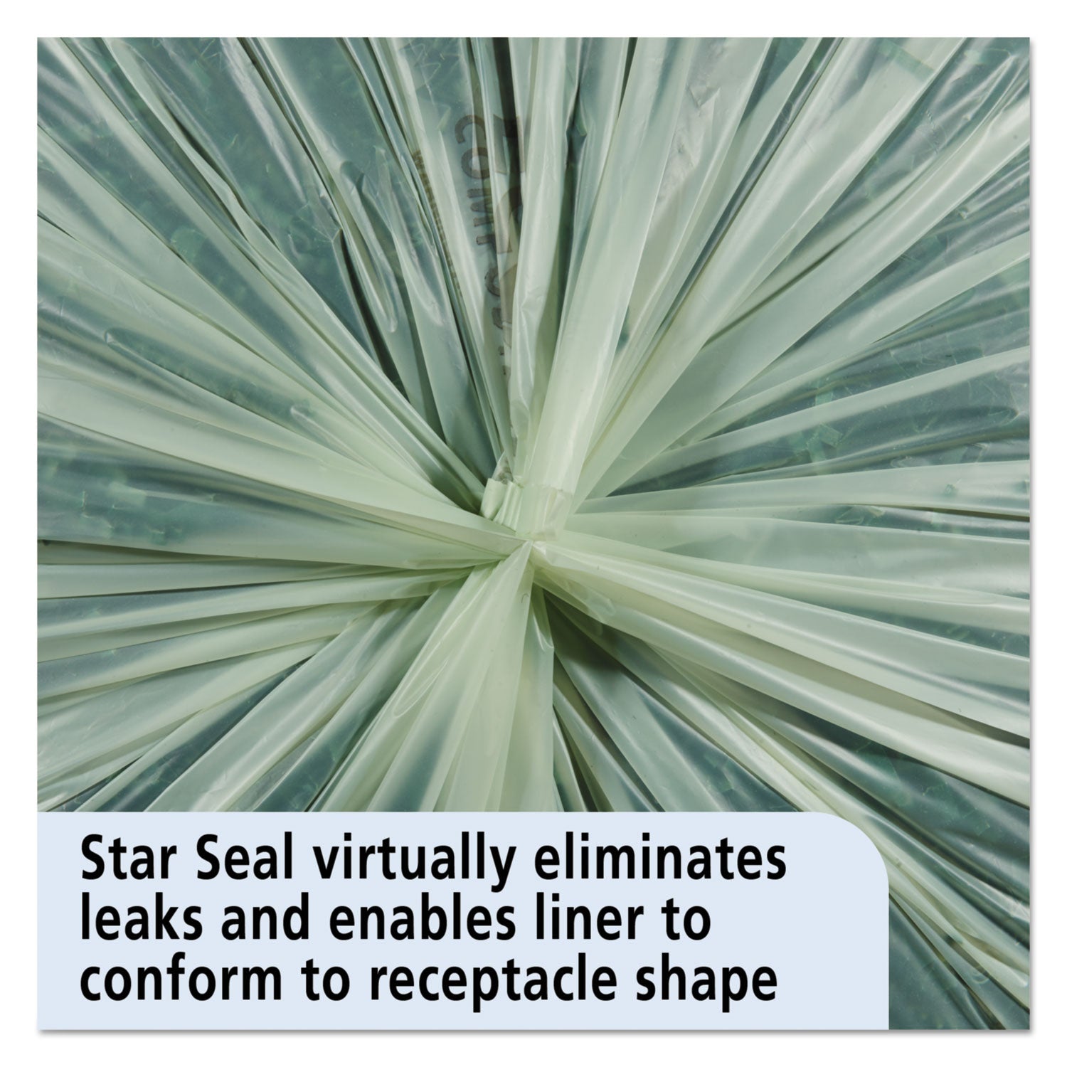 Stout® by Envision™ Ecosafe-6400 Bags, 30 Gal, 1.1 Mil, 30" X 39", Green, 48/box