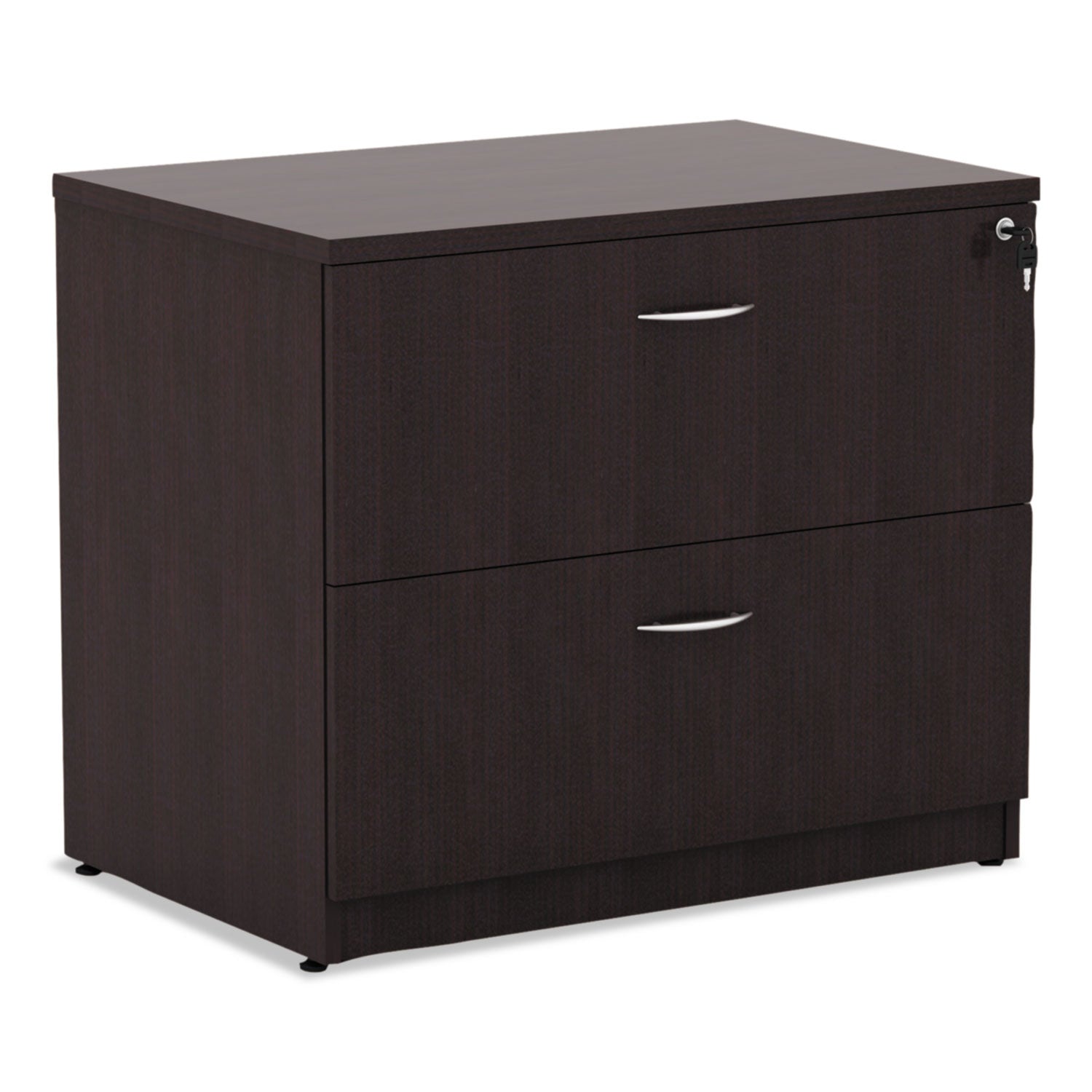 Alera® Alera Valencia Series Lateral File, 2 Legal/letter-Size File Drawers, Espresso, 34" X 22.75" X 29.5"