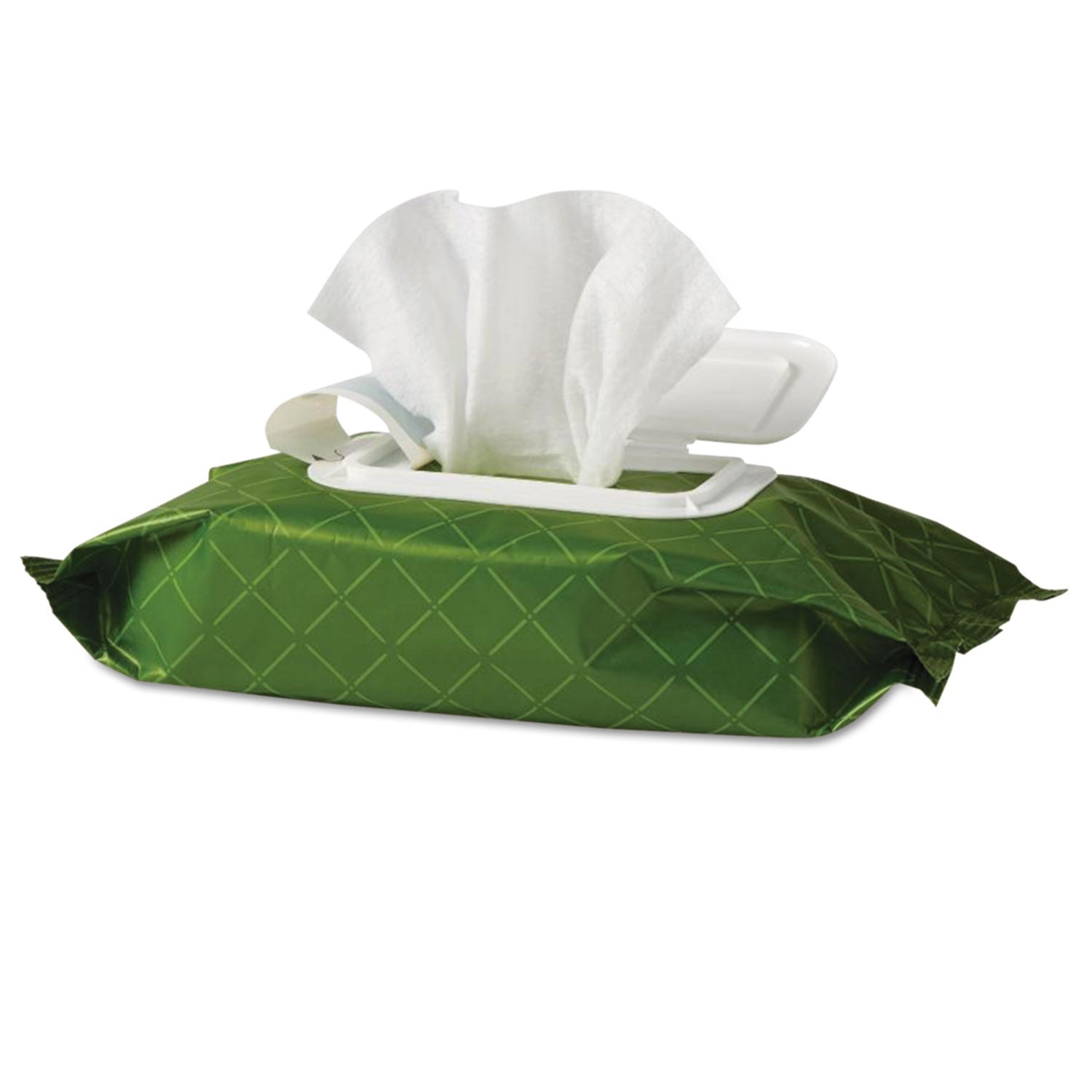 Medline FitRight Select Premium Personal Cleansing Wipes, 1-Ply, 8 x 12, Fragrance-Free, White, 48/Pack, 12 Packs/Carton