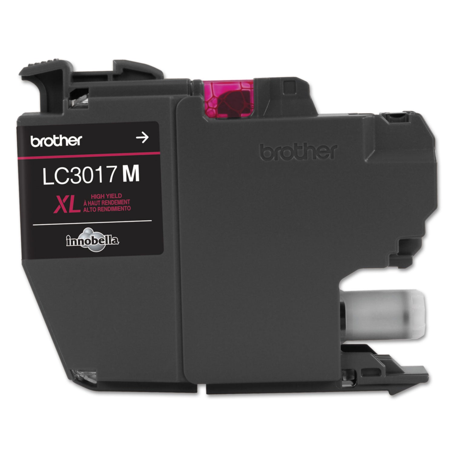 Brother Lc3017m Innobella High-Yield Ink, 550 Page-Yield, Magenta