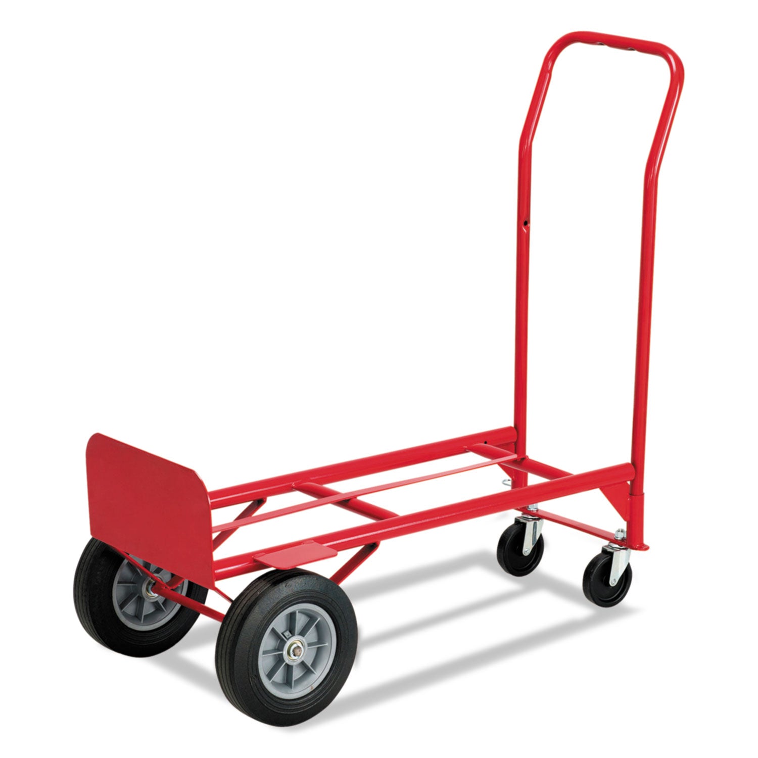 Safco® Two-Way Convertible Hand Truck, 500 to 600 lb Capacity, 18 x 51, Red